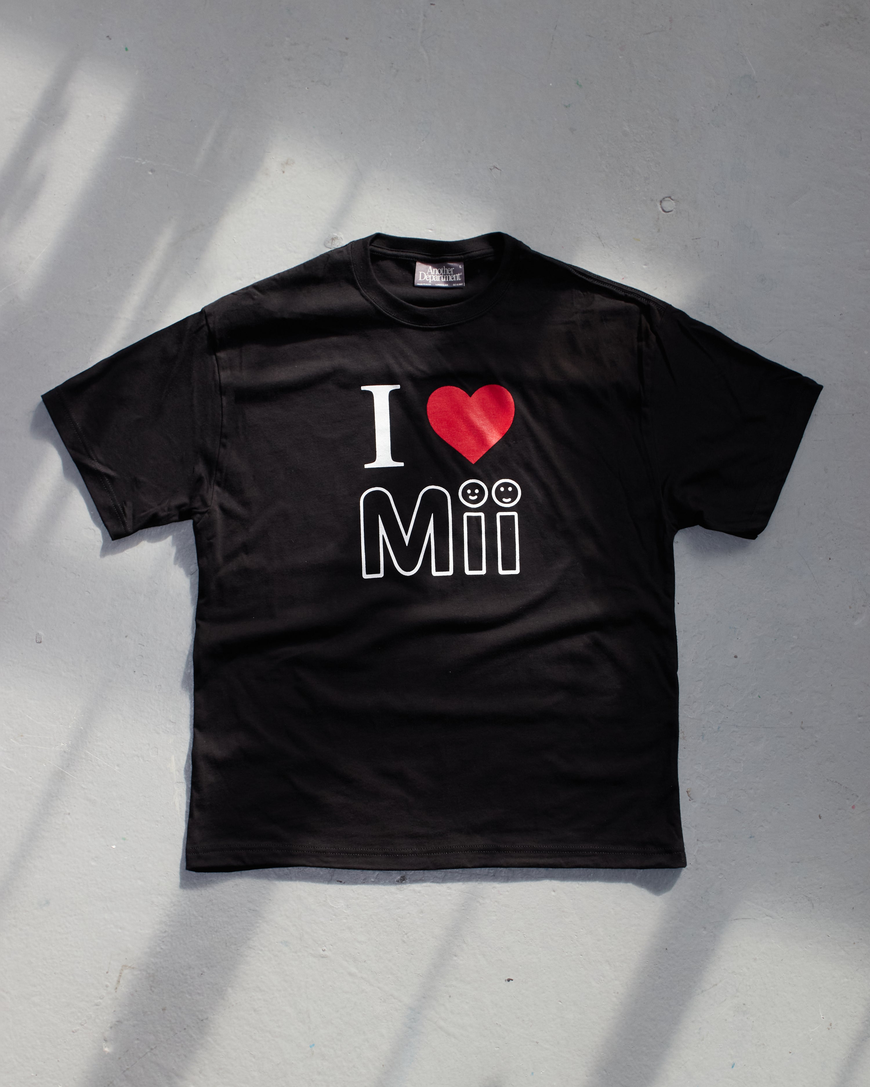 I Love Mii T-Shirt - Black