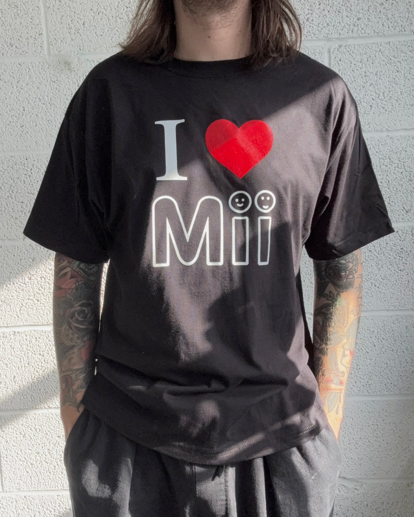 I Love Mii T-Shirt - Black