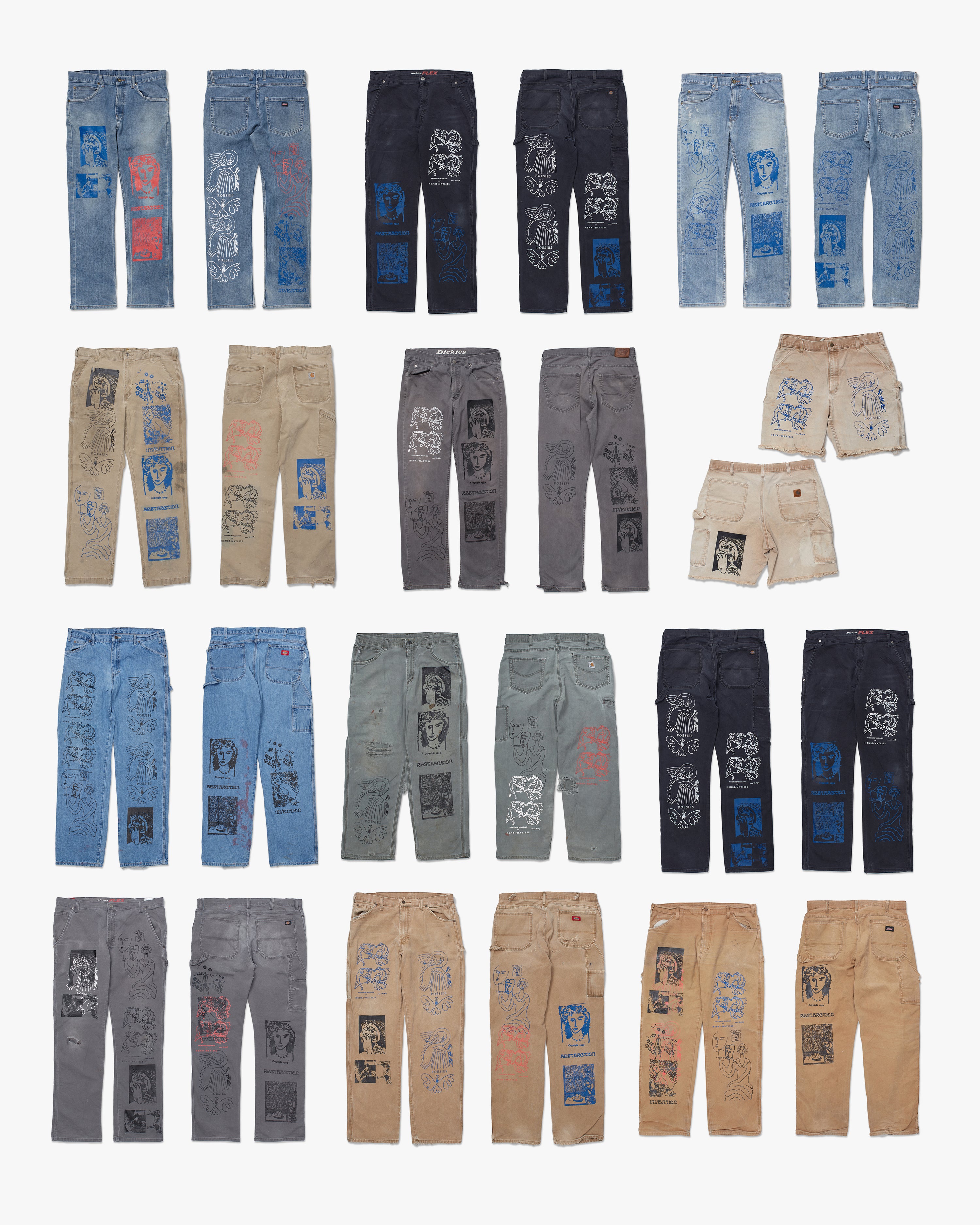 ABSTRACTION PANT - 36" x 30"