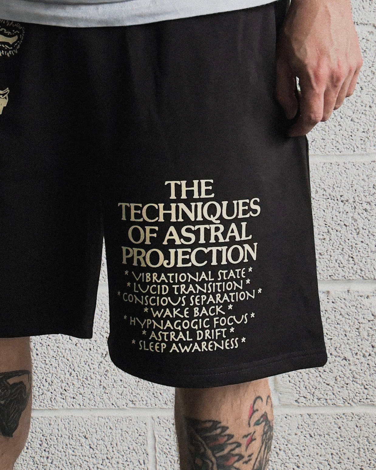 ASTRAL PROJECTION Shorts - Black