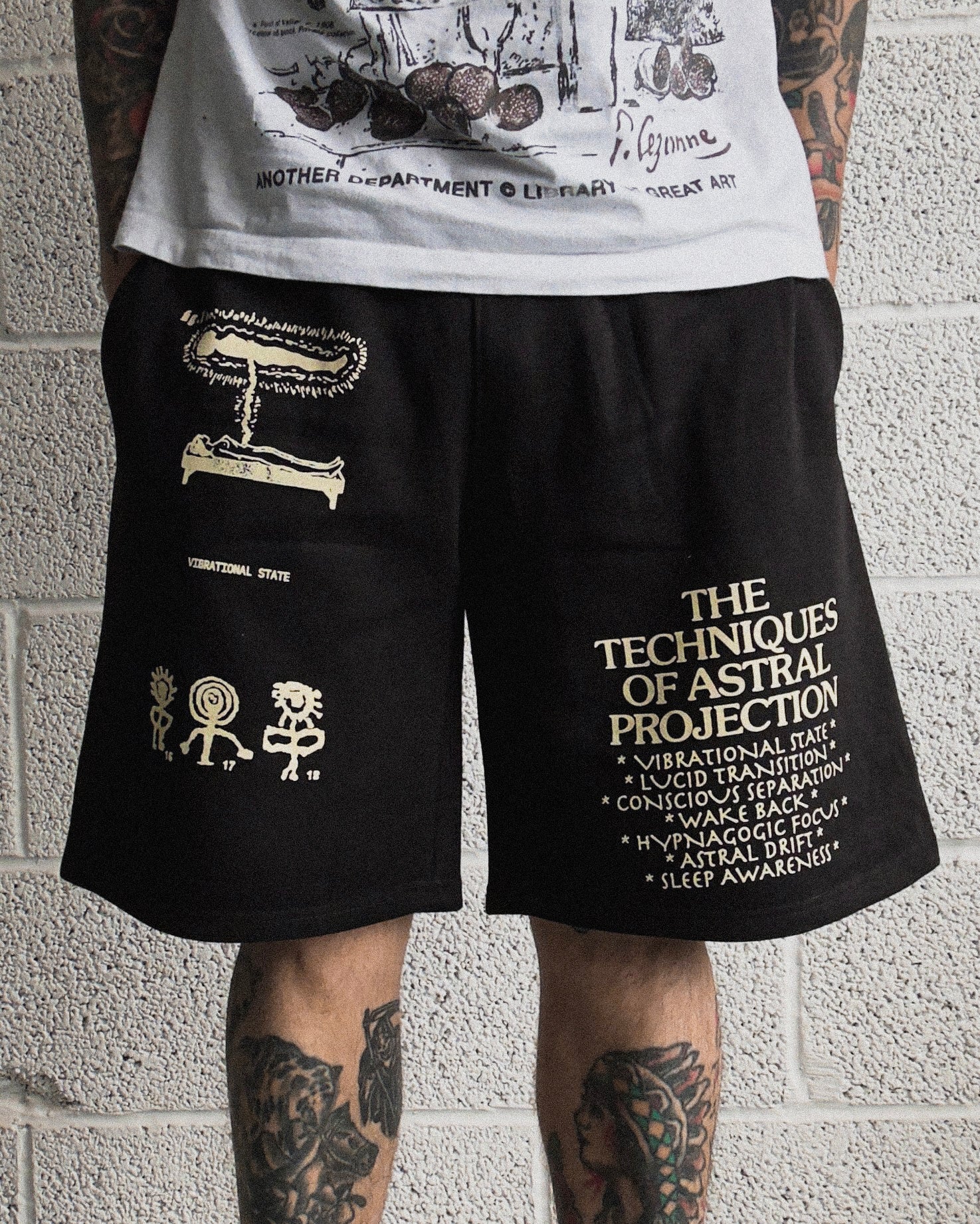 ASTRAL PROJECTION Shorts - Black