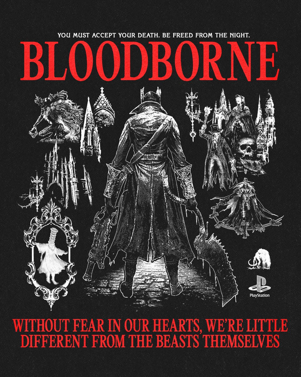 BLOODBORNE T-Shirt - Black