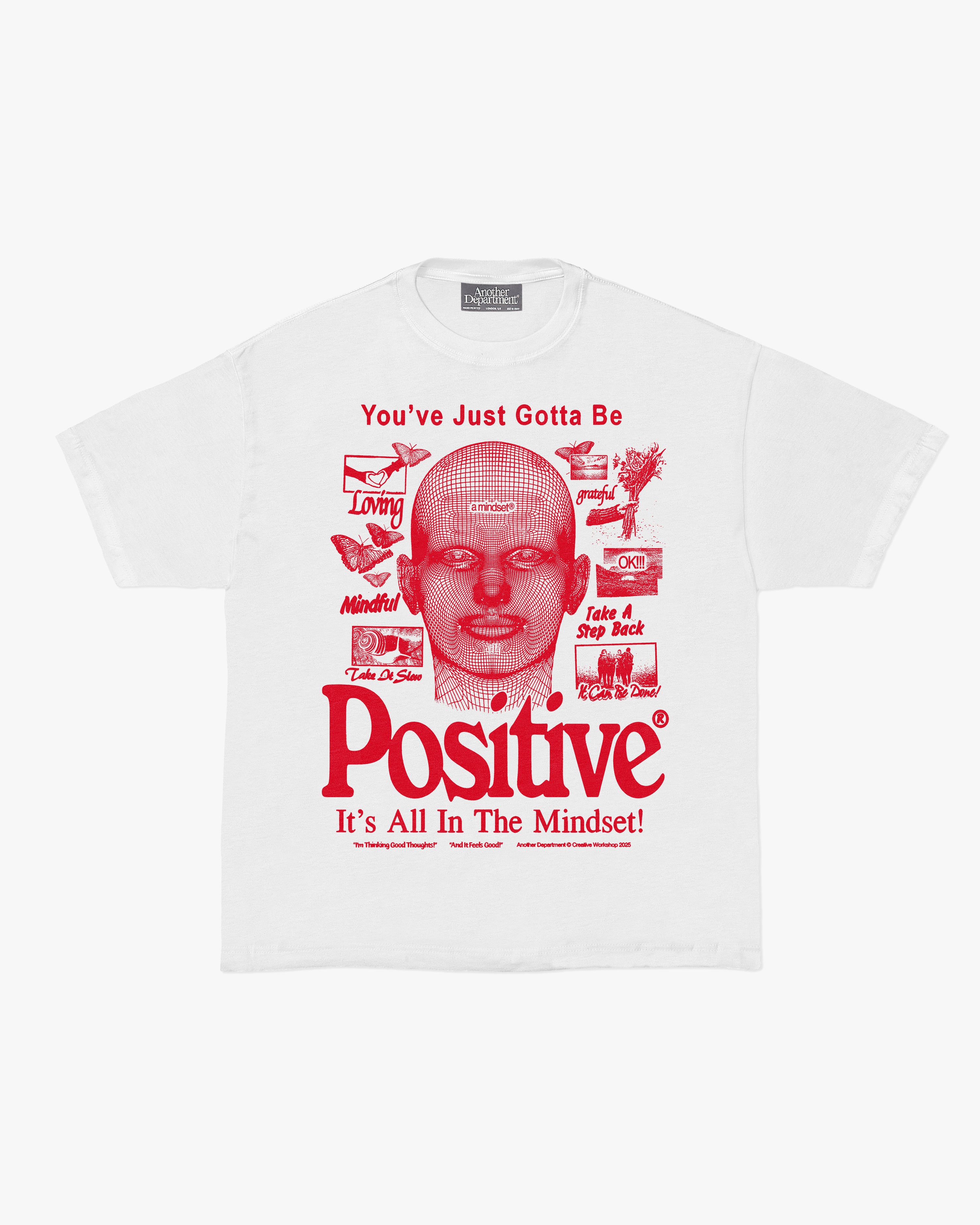 Positive® T-Shirt -  White