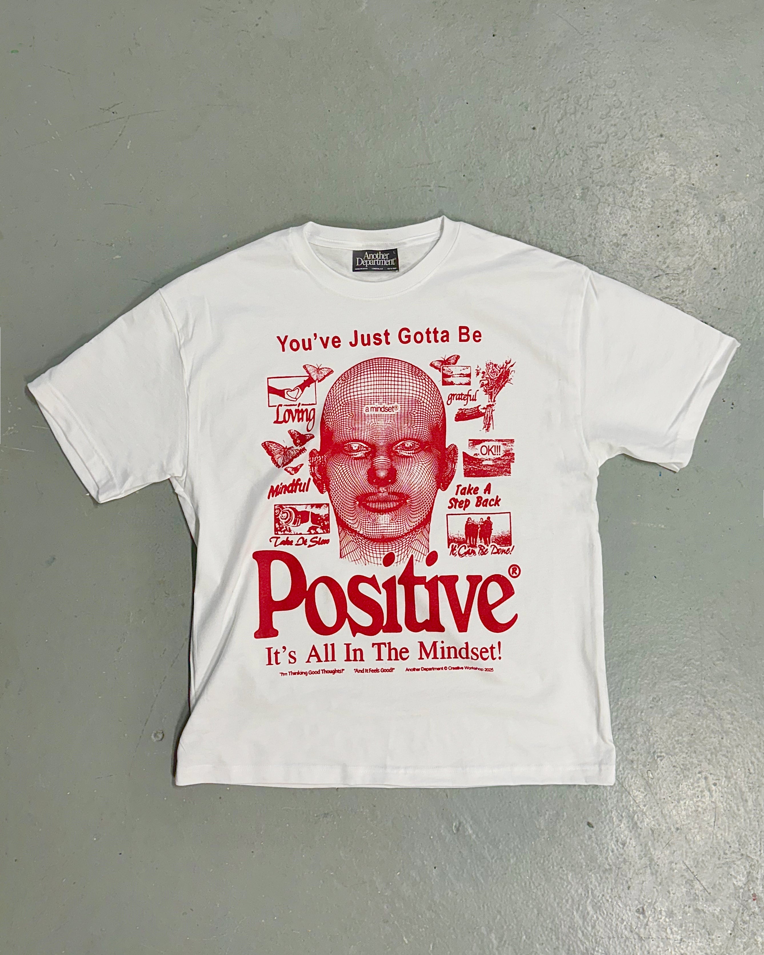 Positive® T-Shirt -  White