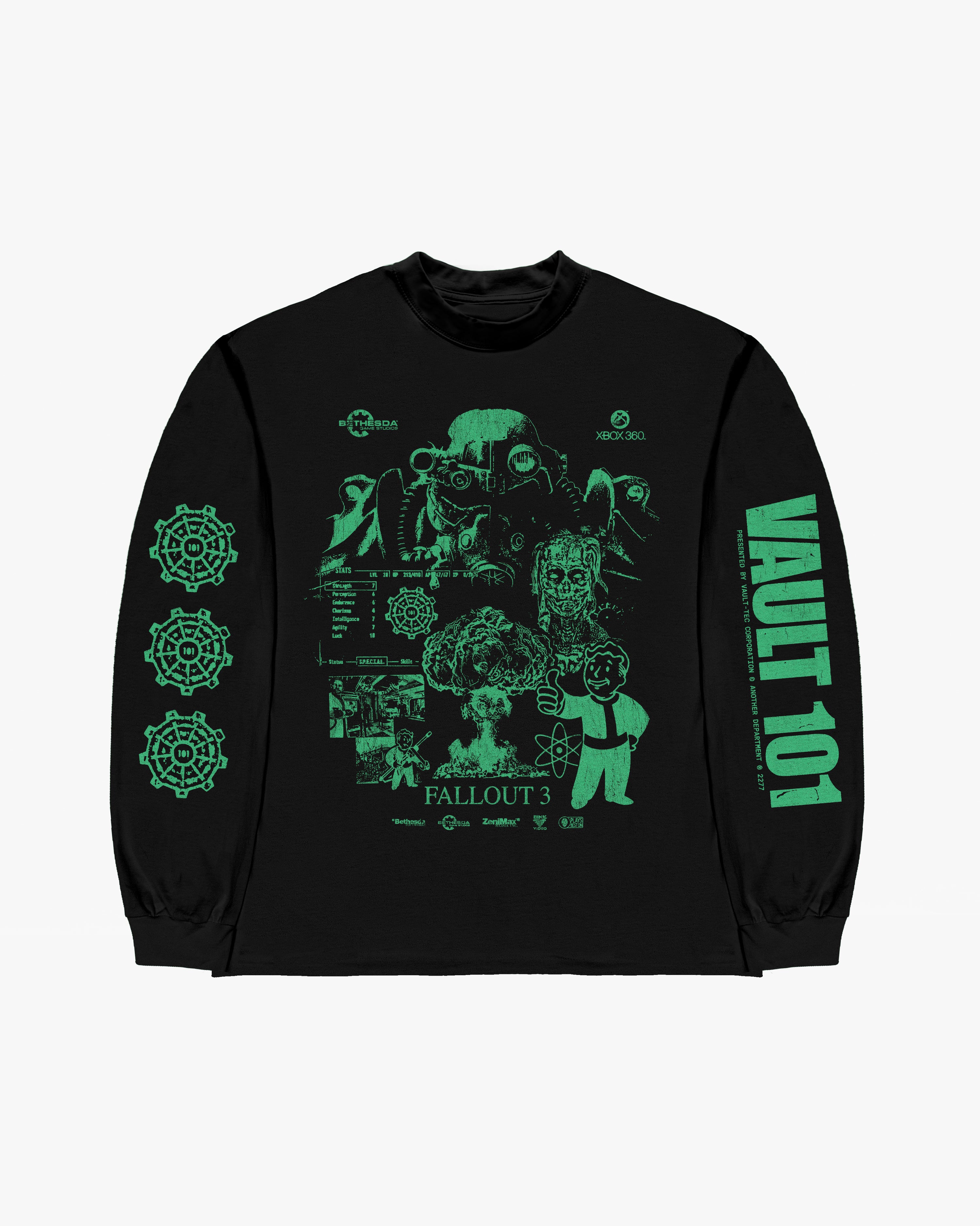 FALLOUT 3 Longsleeve - Black