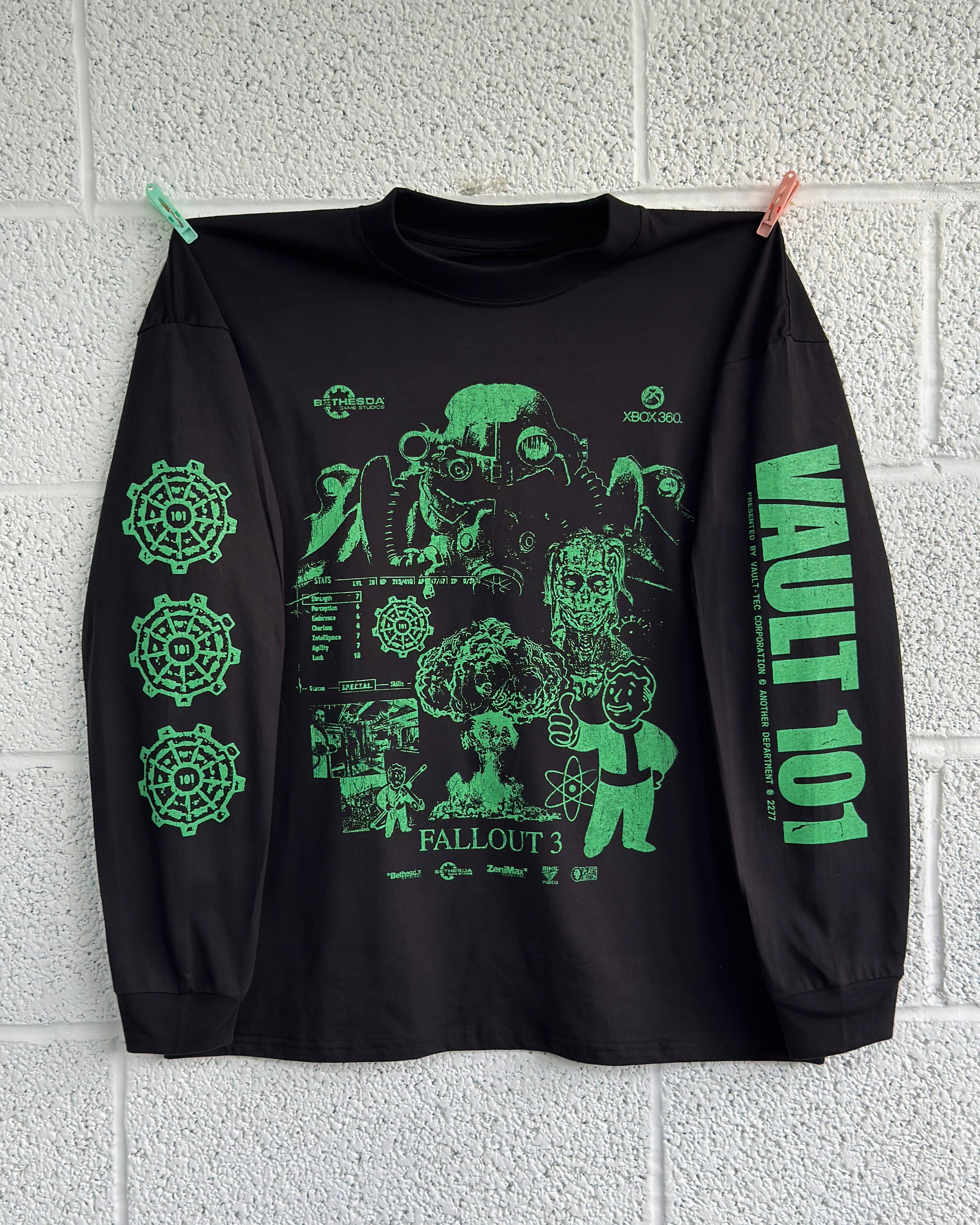 FALLOUT 3 Longsleeve - Black