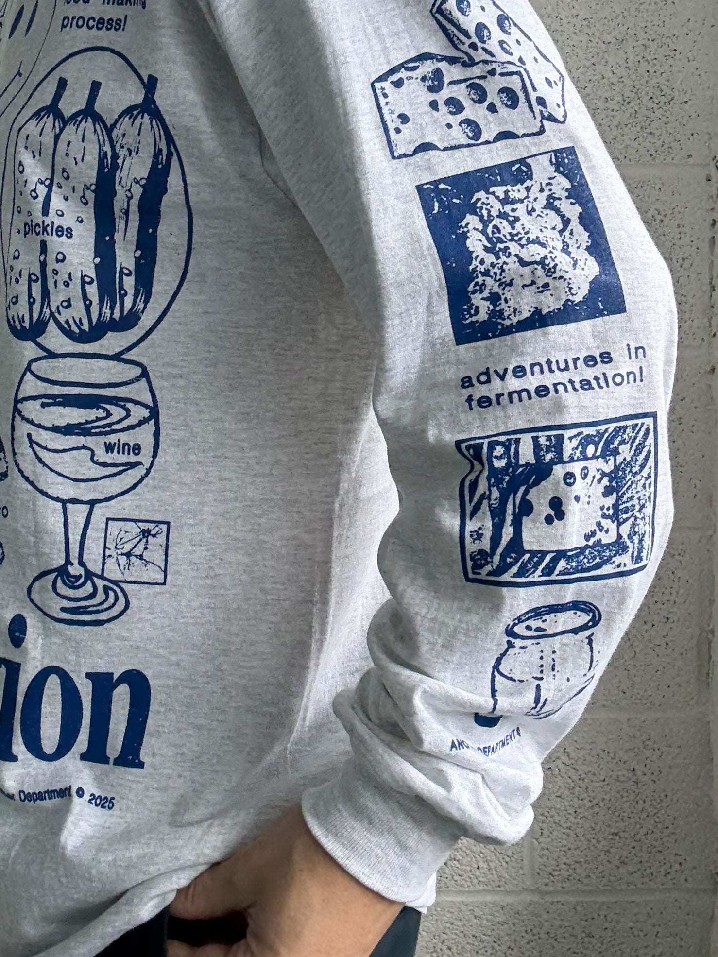 Fermentation Longsleeve - Ash Grey