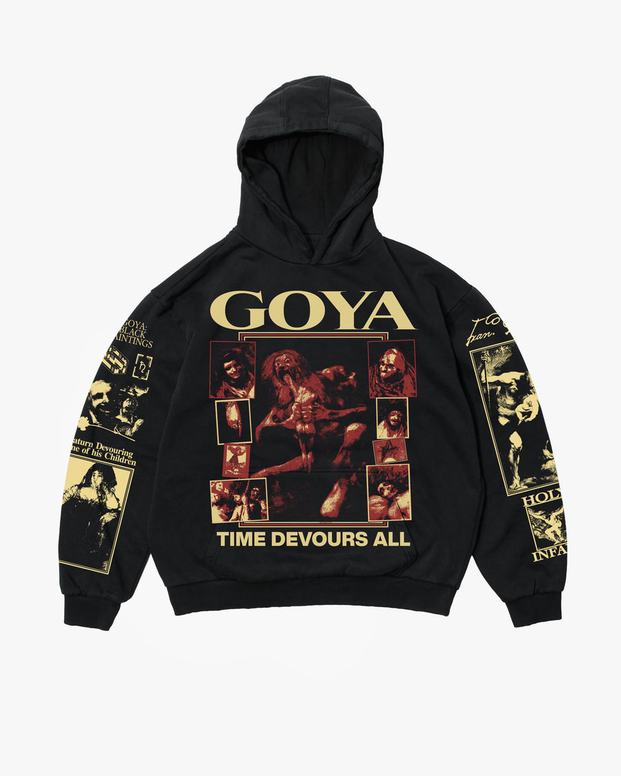 GOYA Hoodie - Washed Black