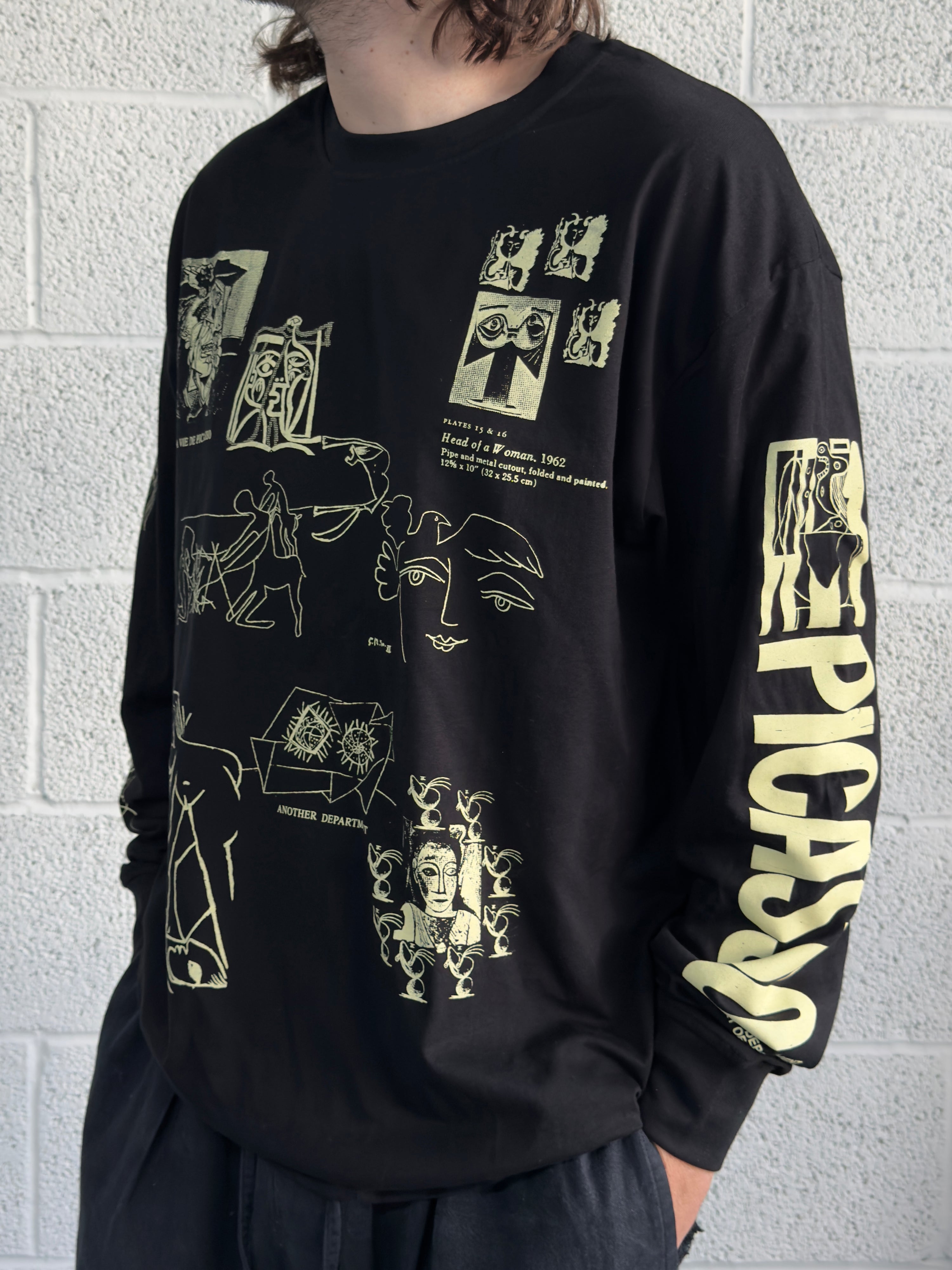 LA VIE DE PICASSO Longsleeve - Black