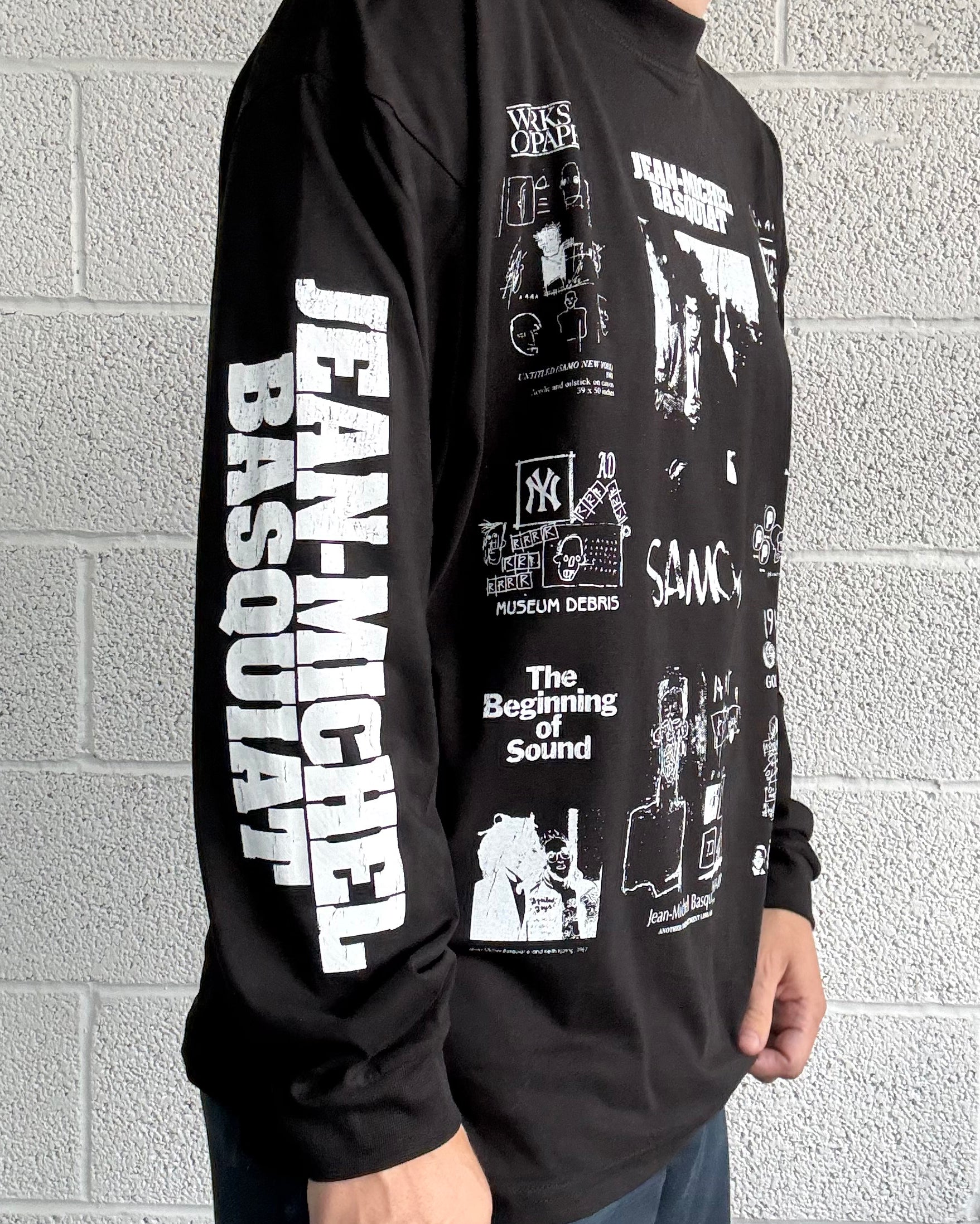 BASQUIAT Longsleeve - Black