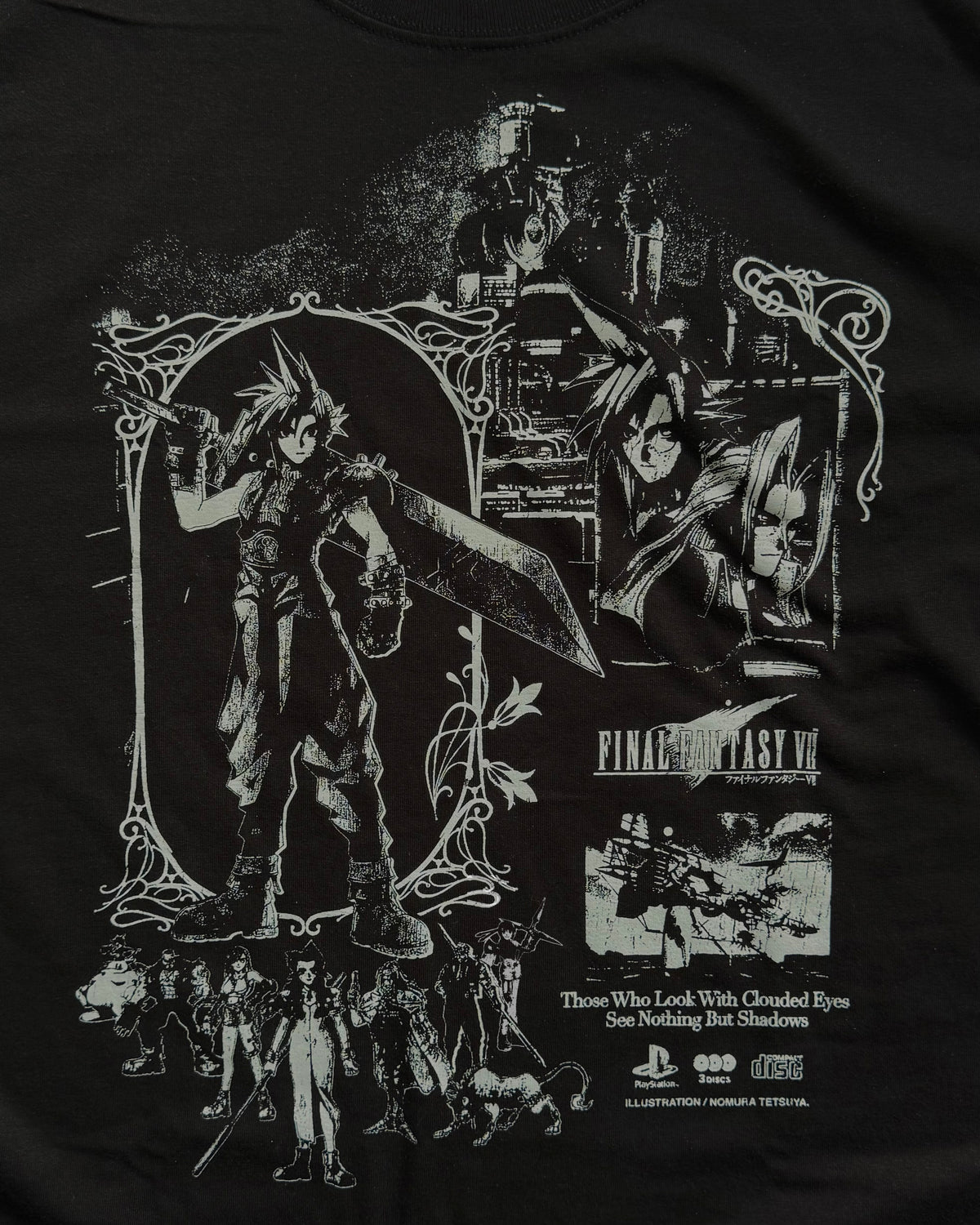 FF7 T-Shirt - Black