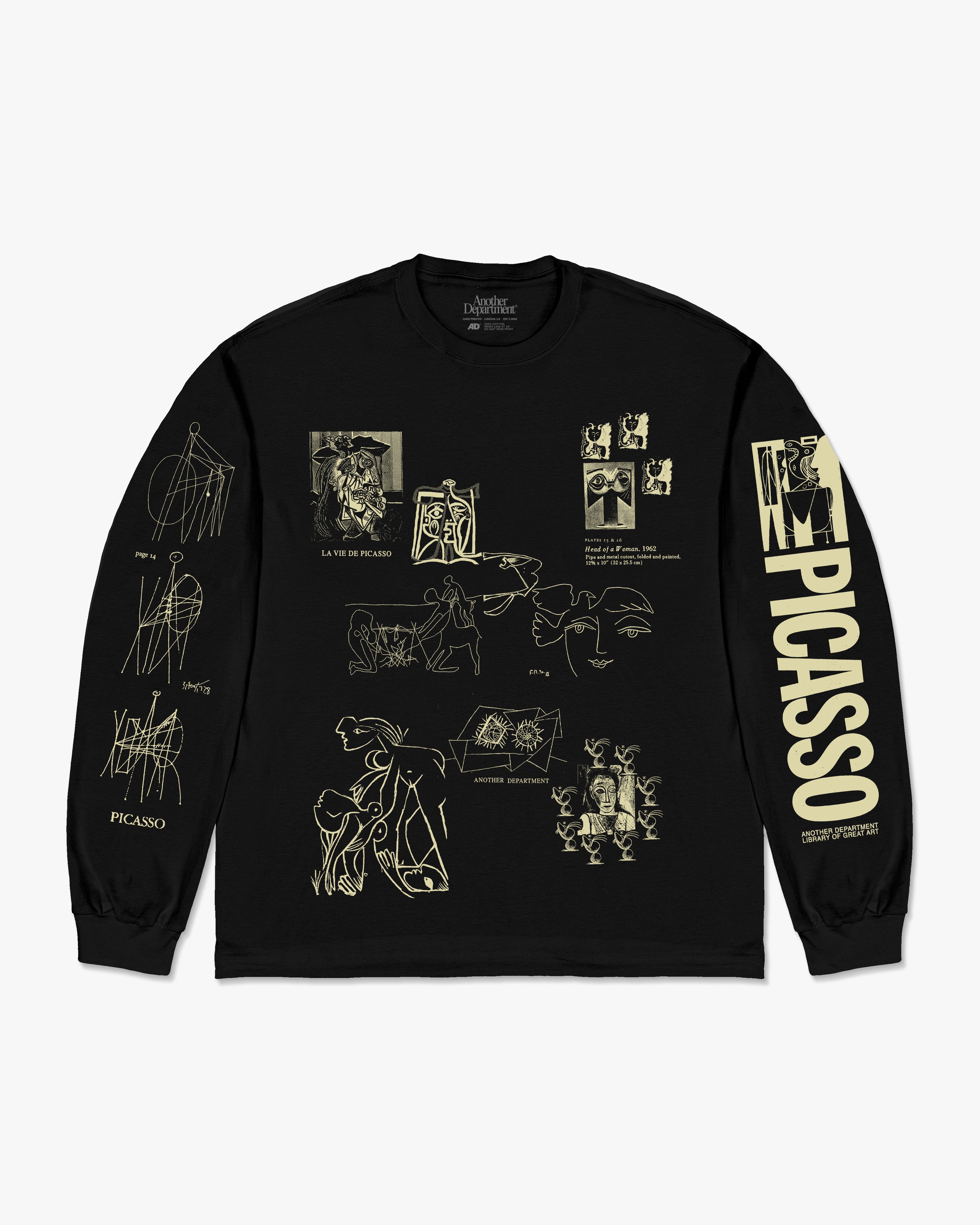 LA VIE DE PICASSO Longsleeve - Black