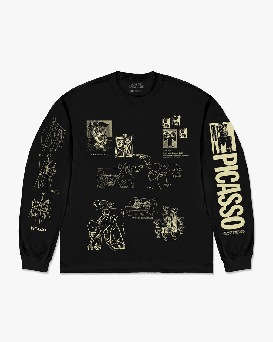 LA VIE DE PICASSO Longsleeve - Black