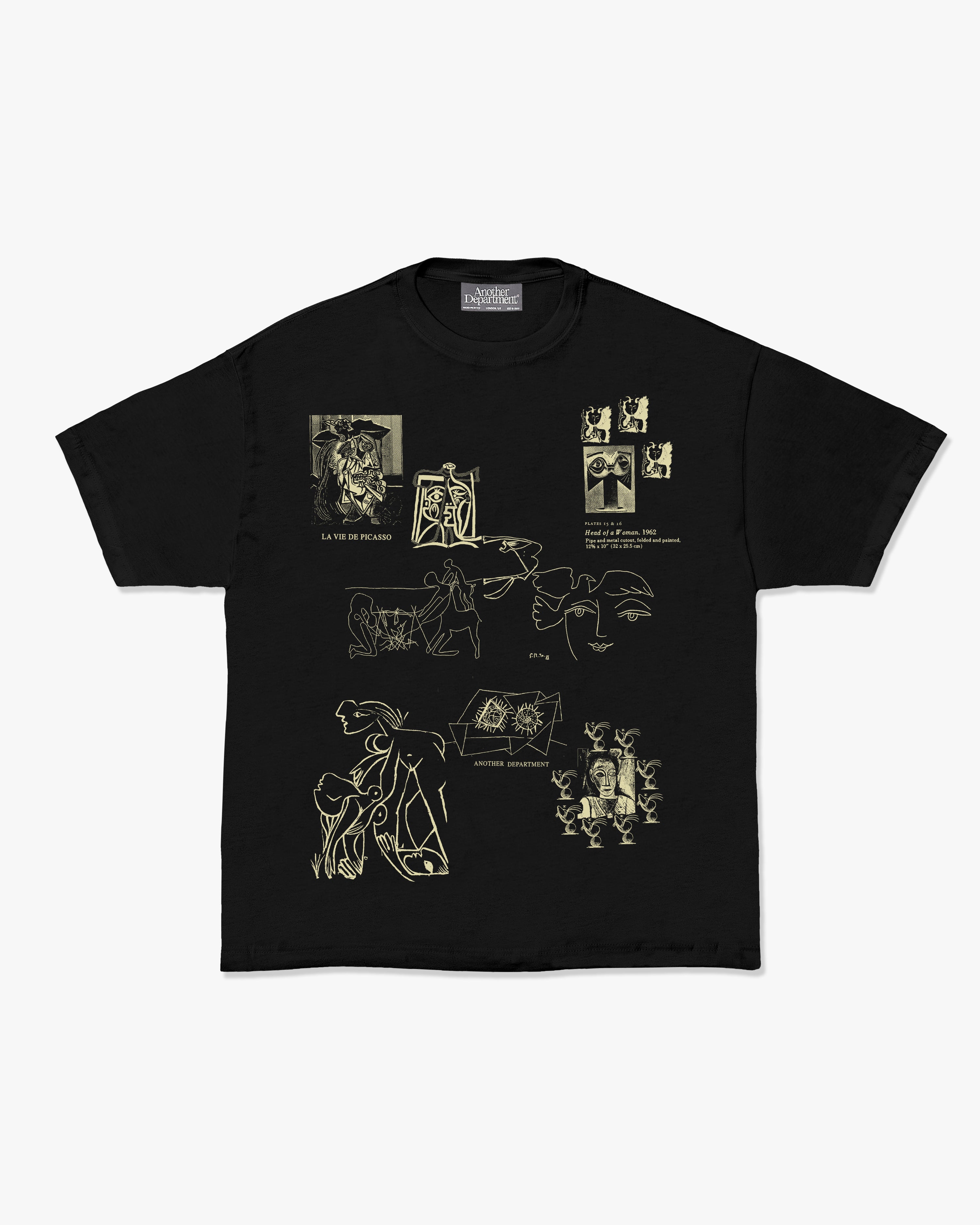 LA VIE DE PICASSO T-Shirt - Black