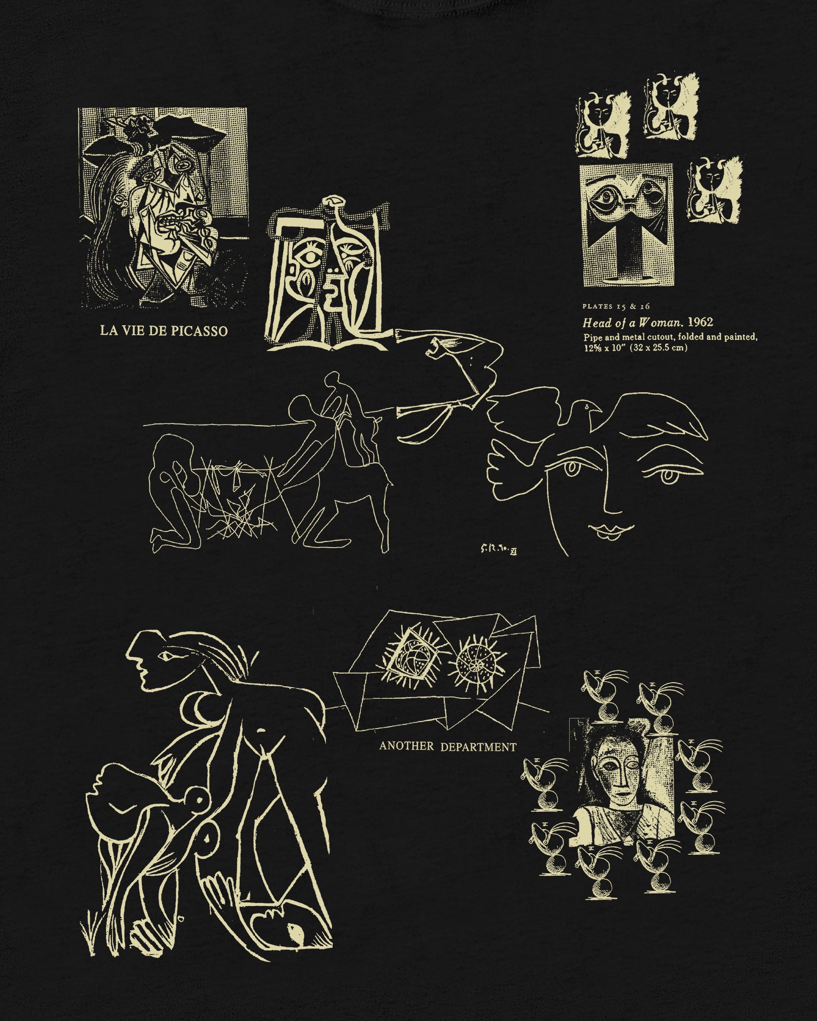 LA VIE DE PICASSO Longsleeve - Black