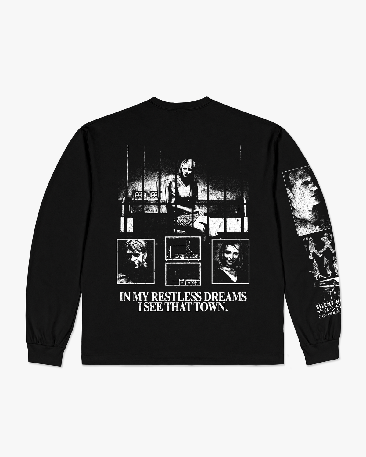 Silent Hill 2 Longsleeve - Black, back