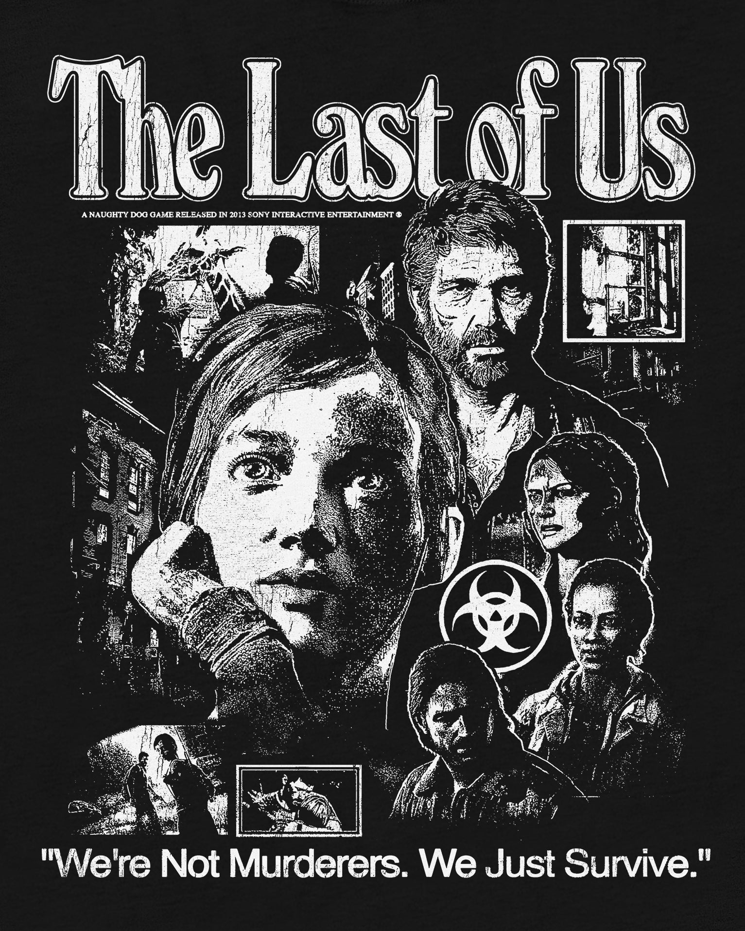 THE LAST OF US T-Shirt - Black