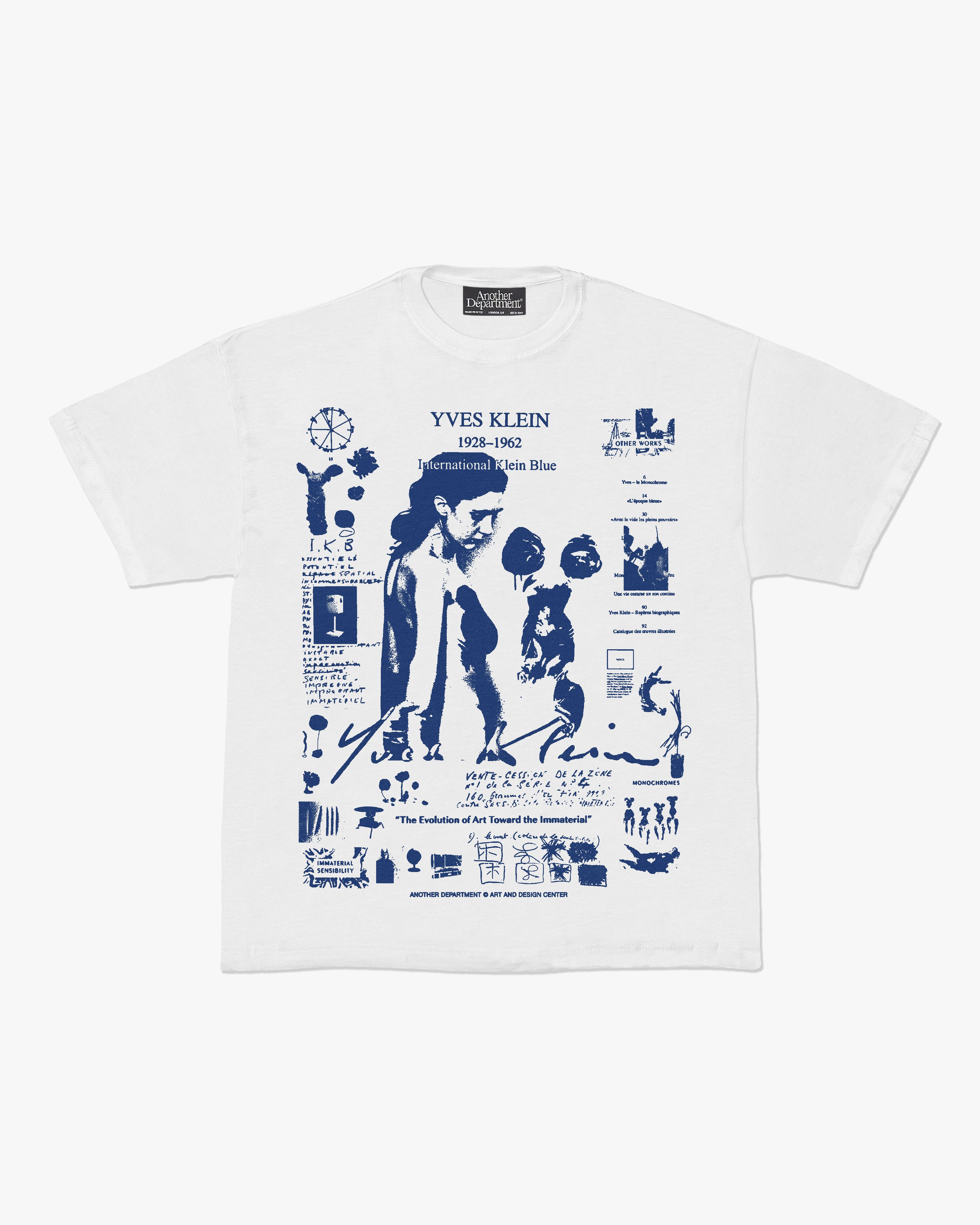 YVES KLEIN T-Shirt -  White