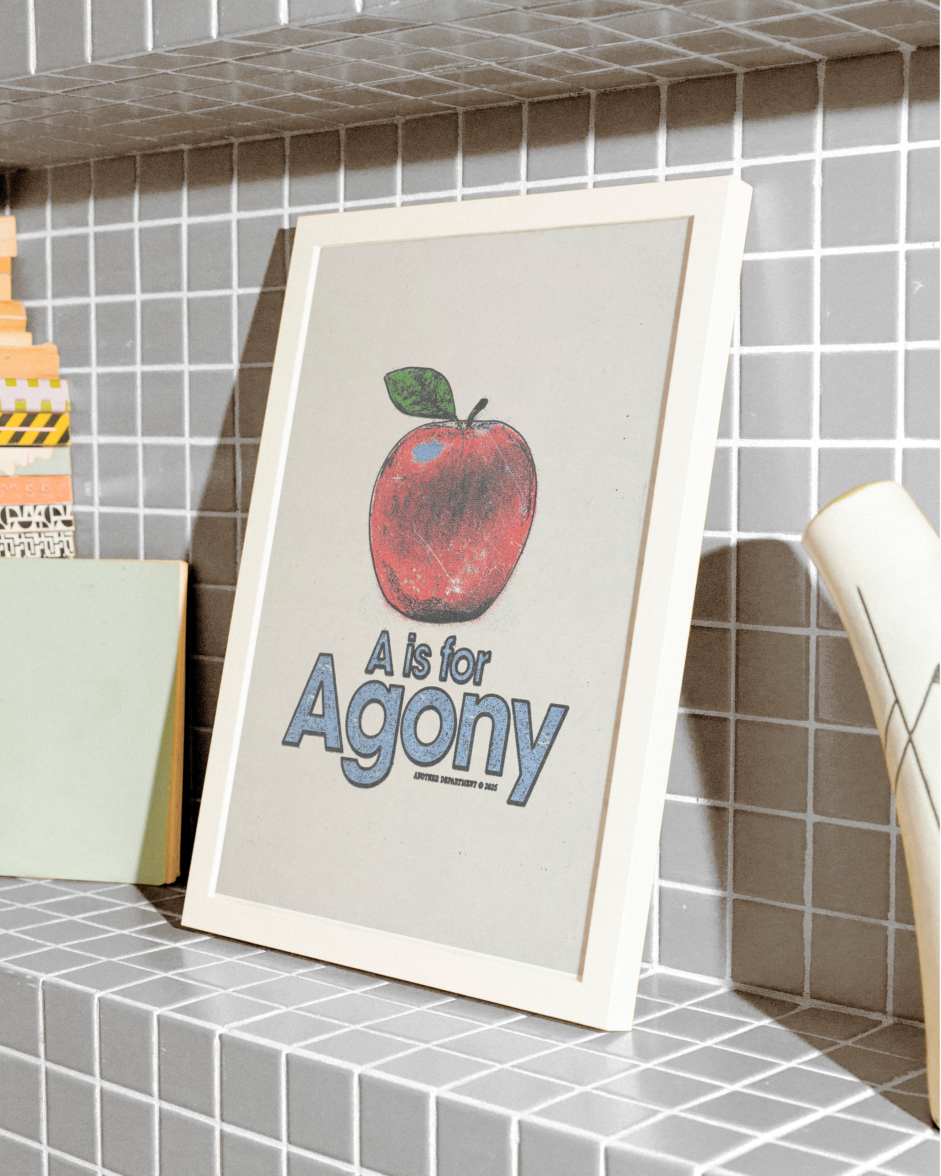 A Is For Agony - Print
