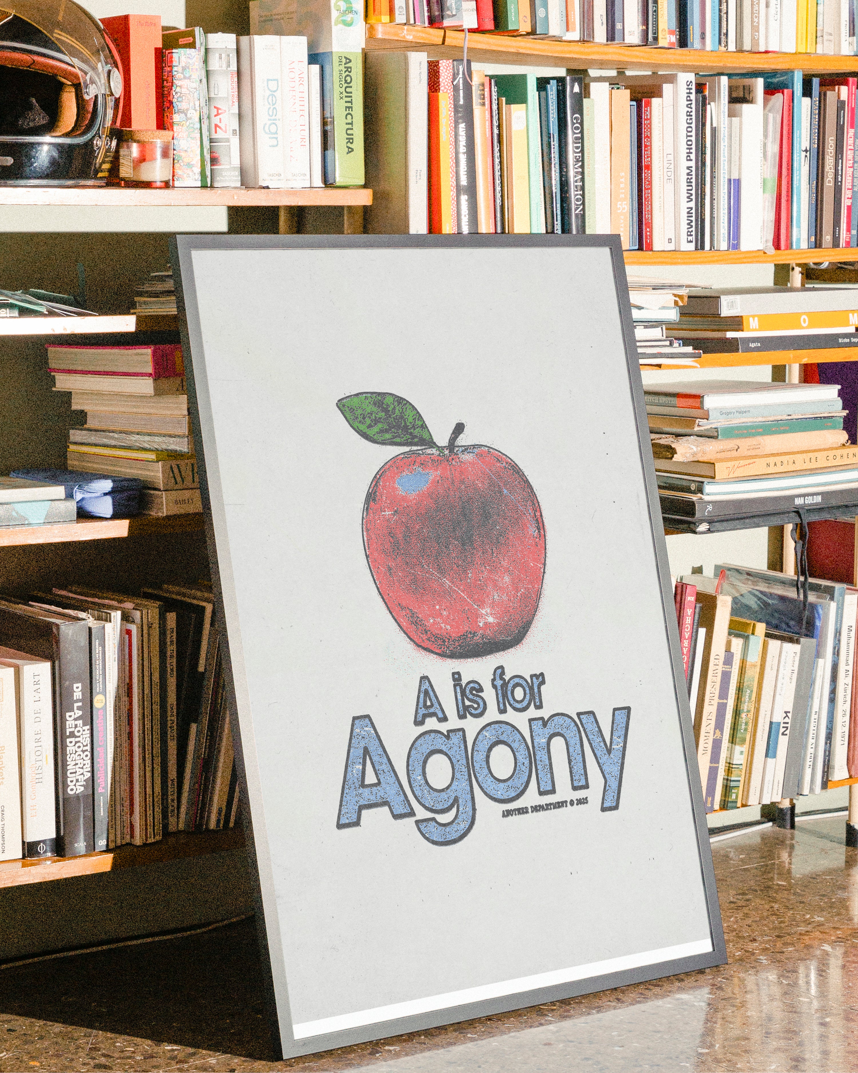 A Is For Agony - Print