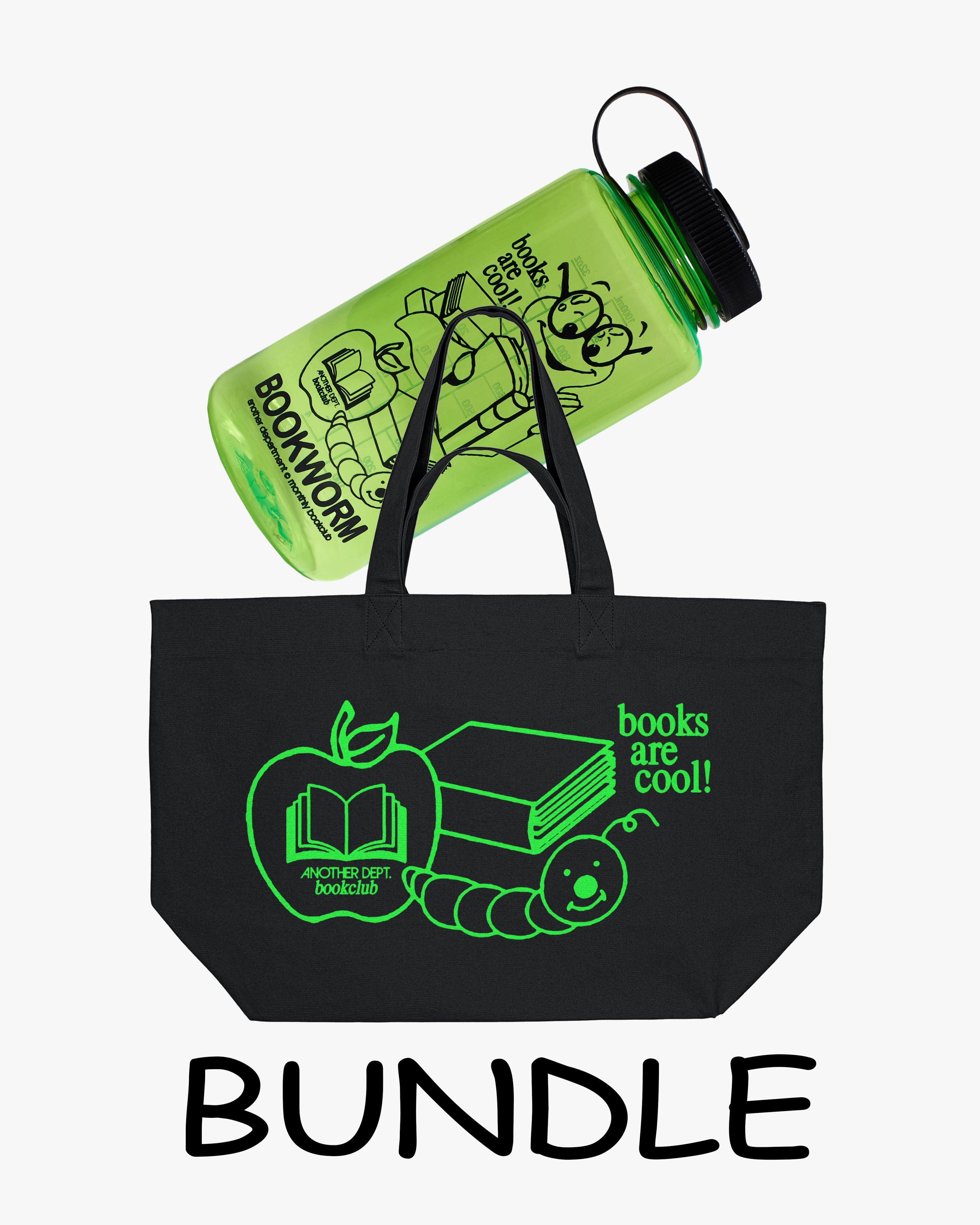 Bookworm Bundle - Tote + Bottle