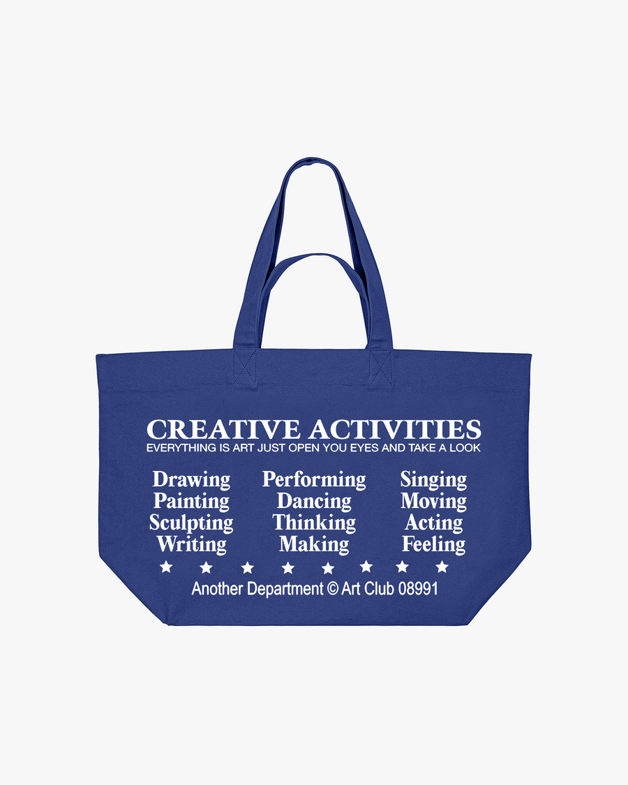 Creative Activities Tote - Indigo