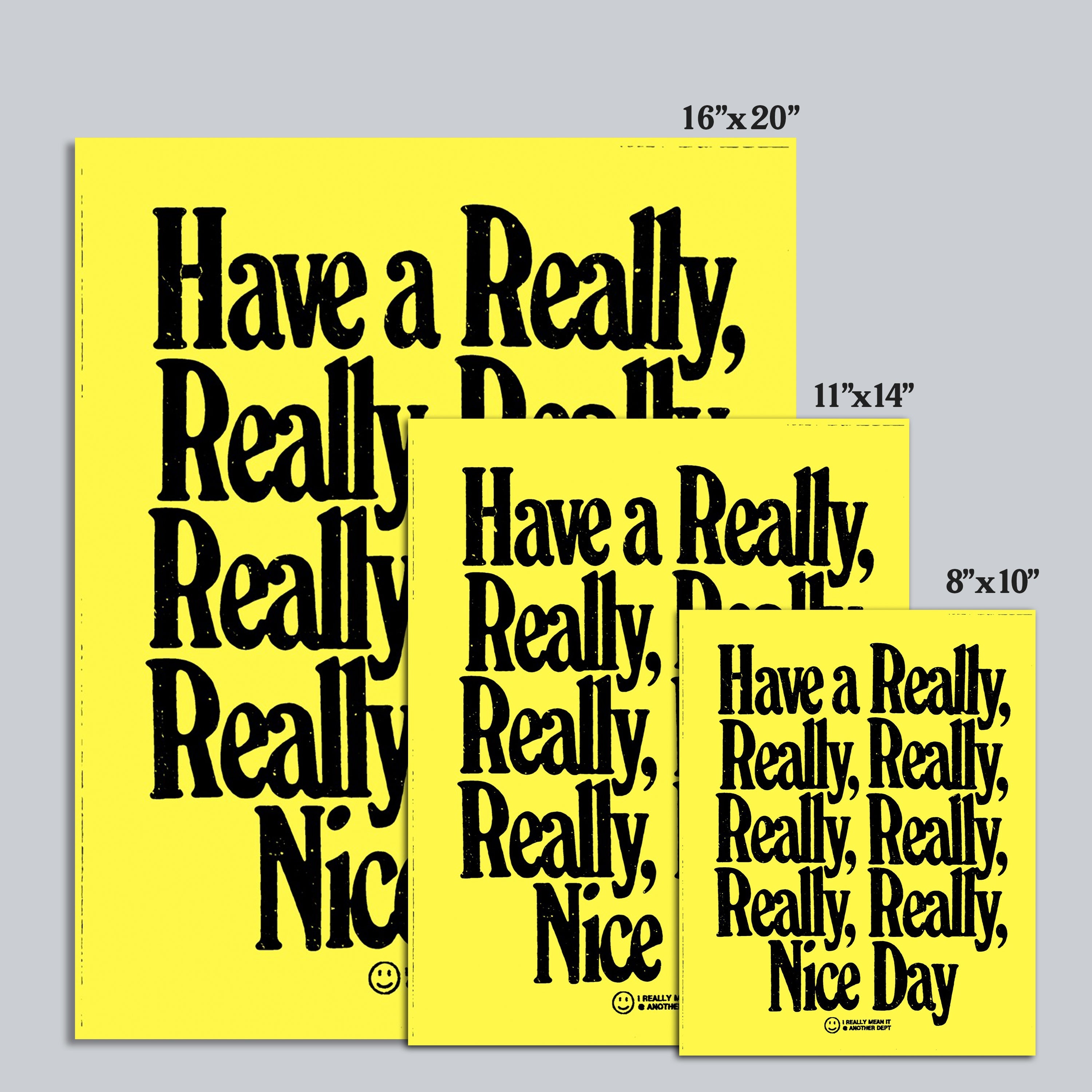 Really, Really Nice Day - Custom