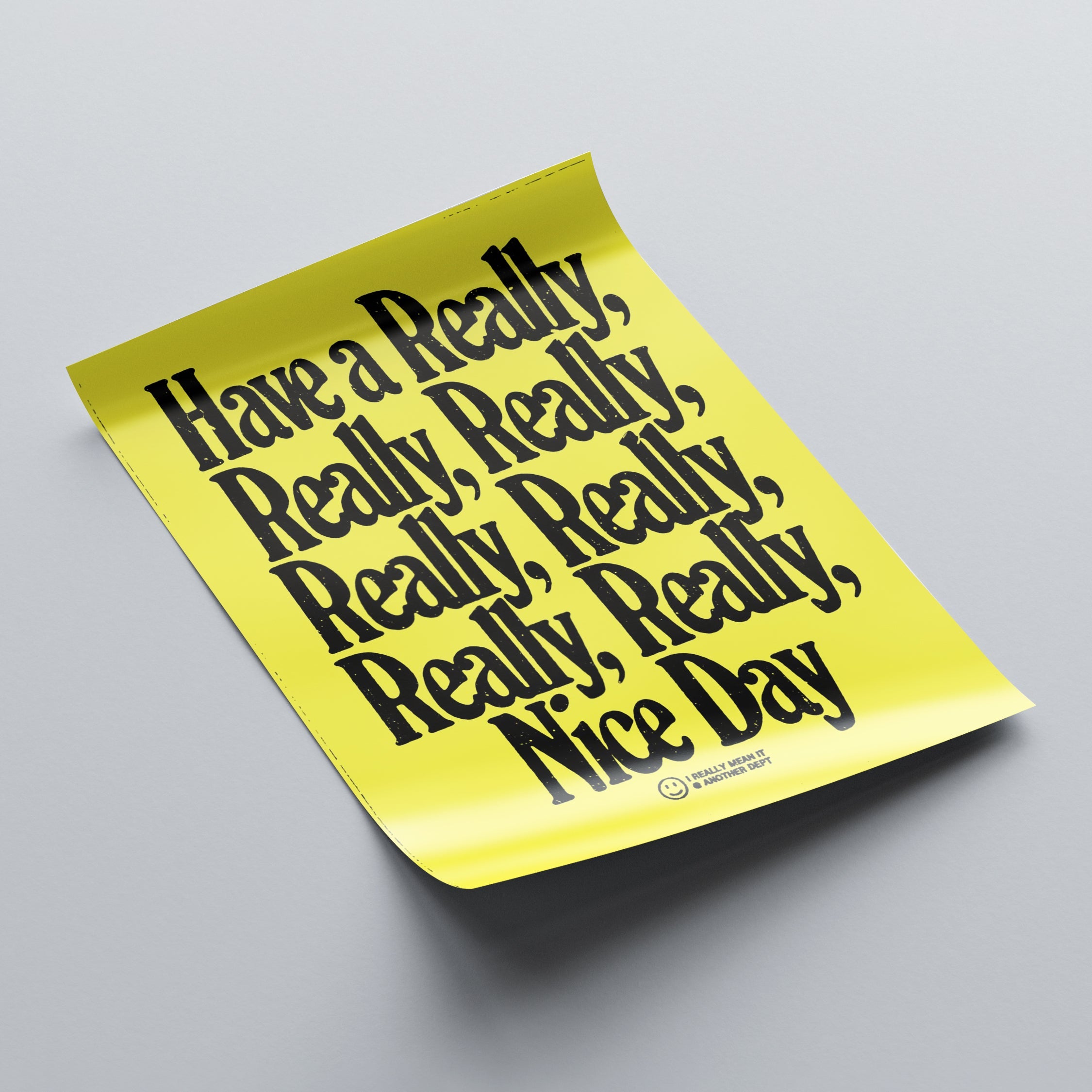 Really, Really Nice Day - Custom