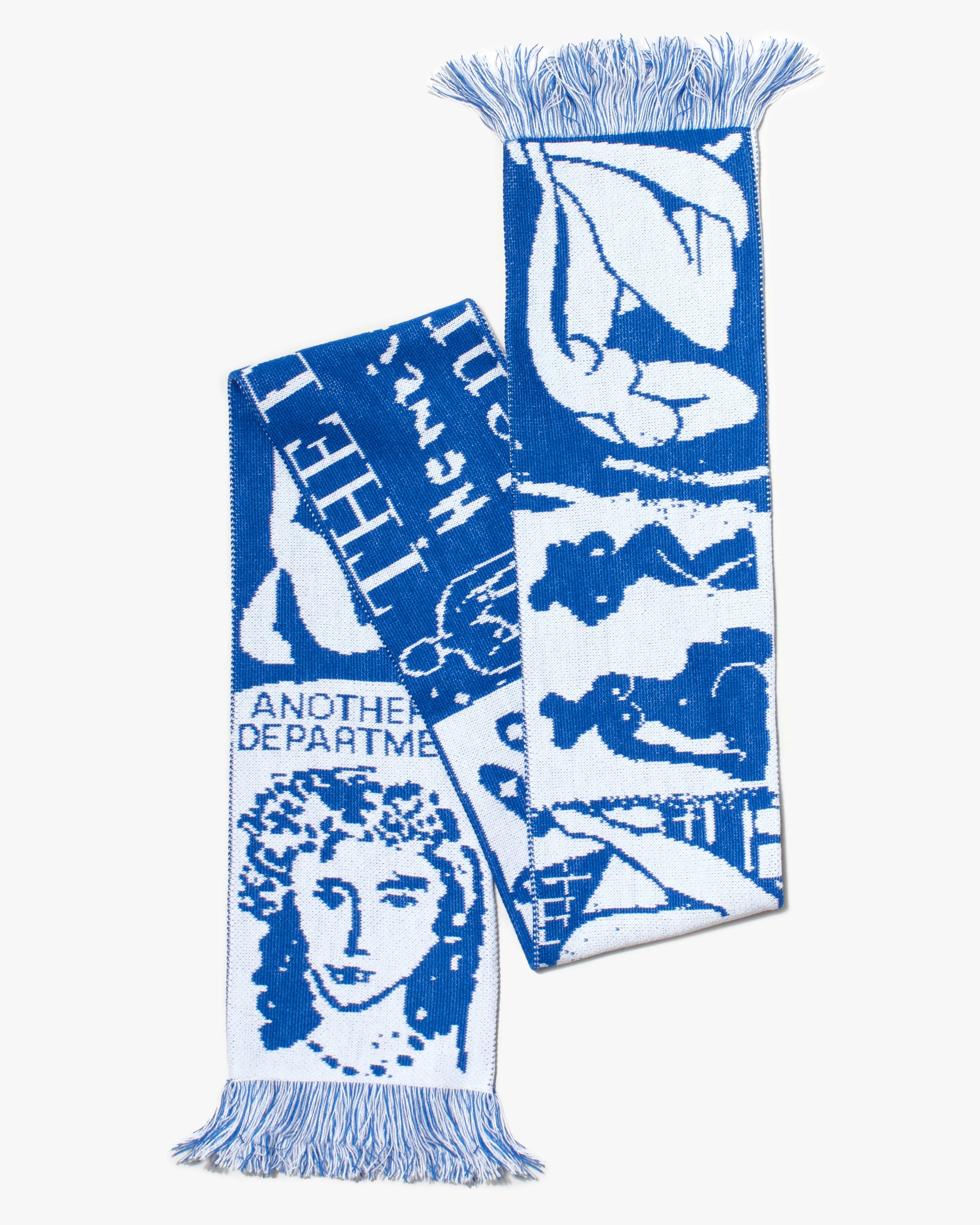 Matisse Scarf - Blue/White