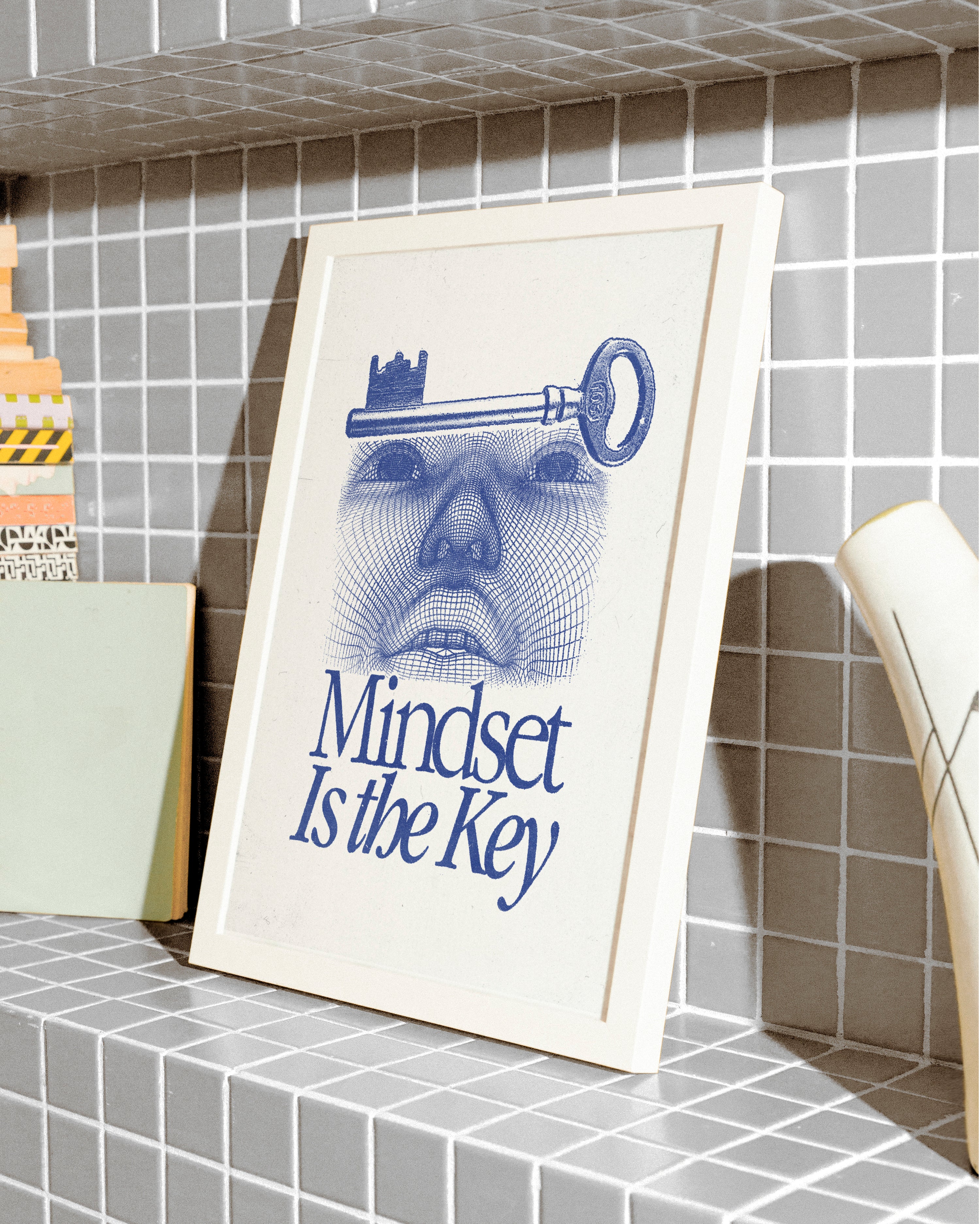 Mindset Is The Key - Print