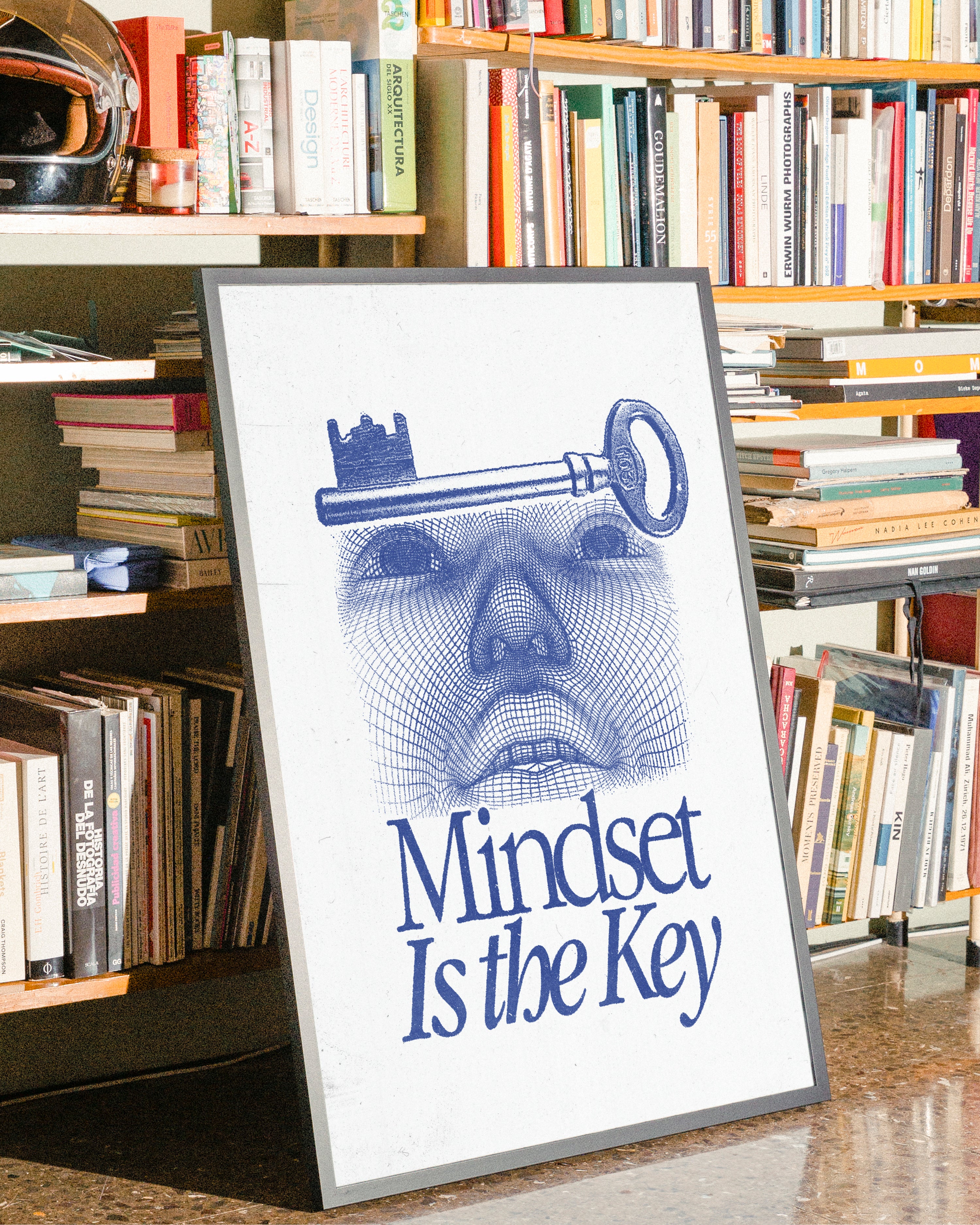 Mindset Is The Key - Print