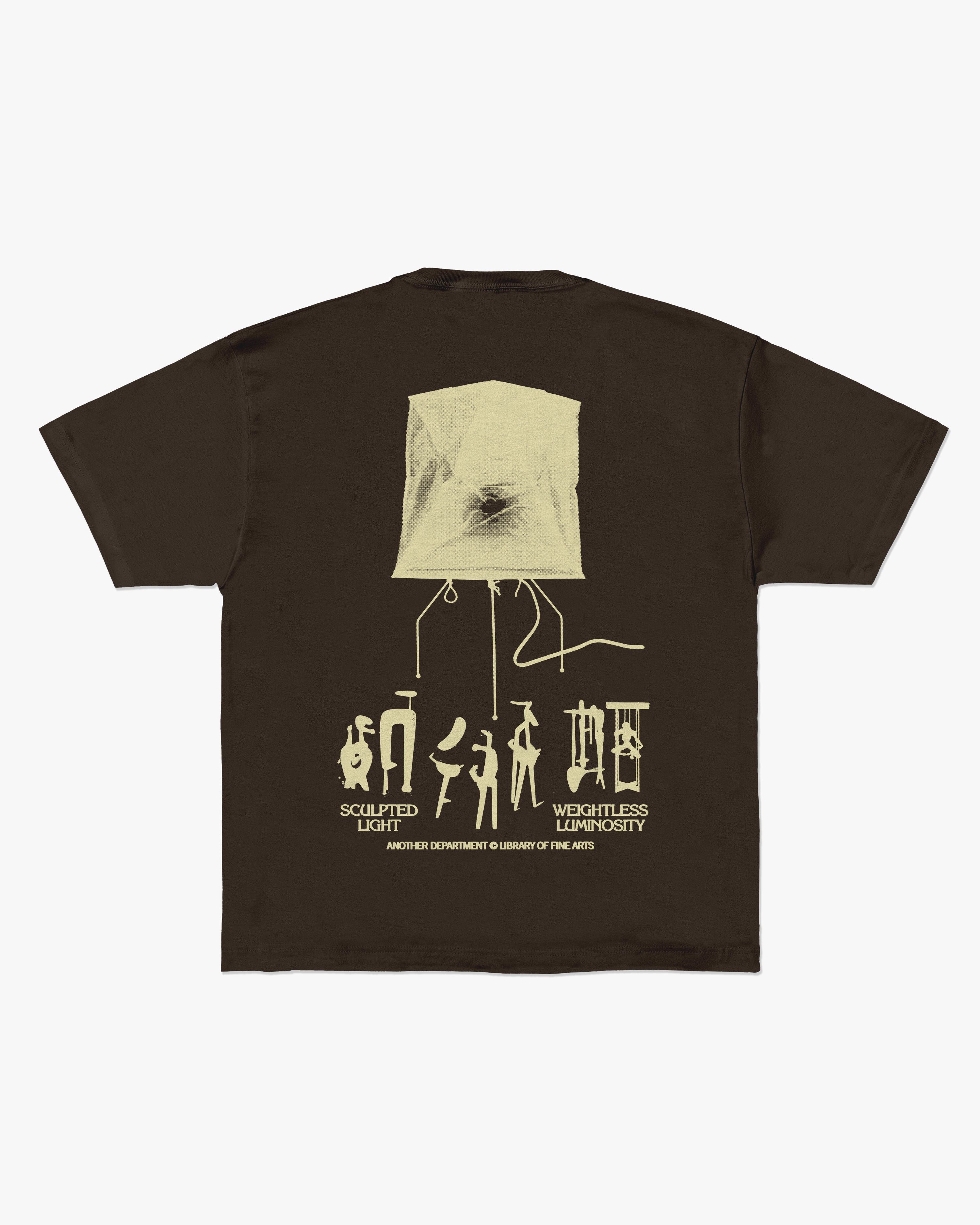 NOGUCHI Lamp T-Shirt - Brown