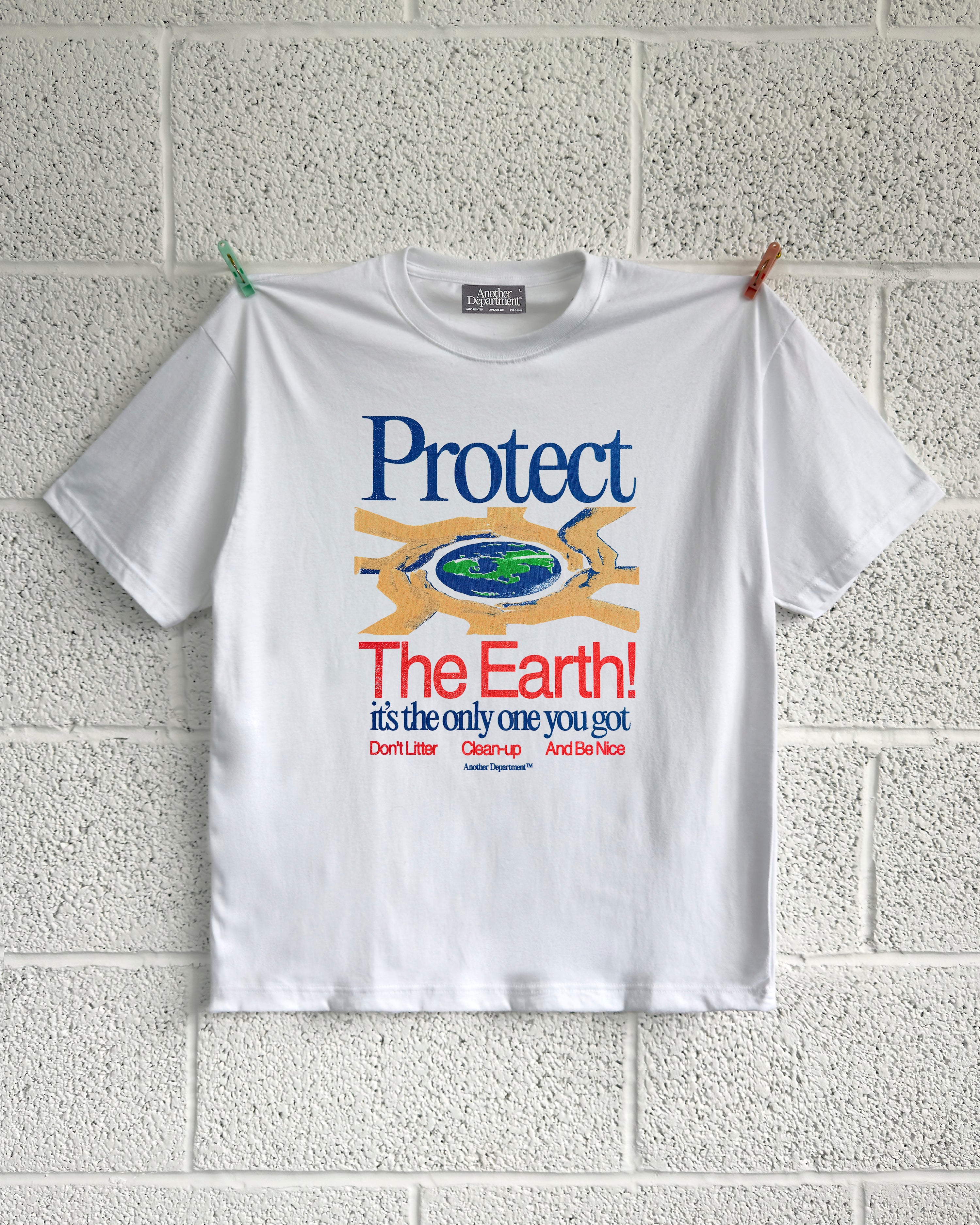 Protect The Earth T-Shirt - White