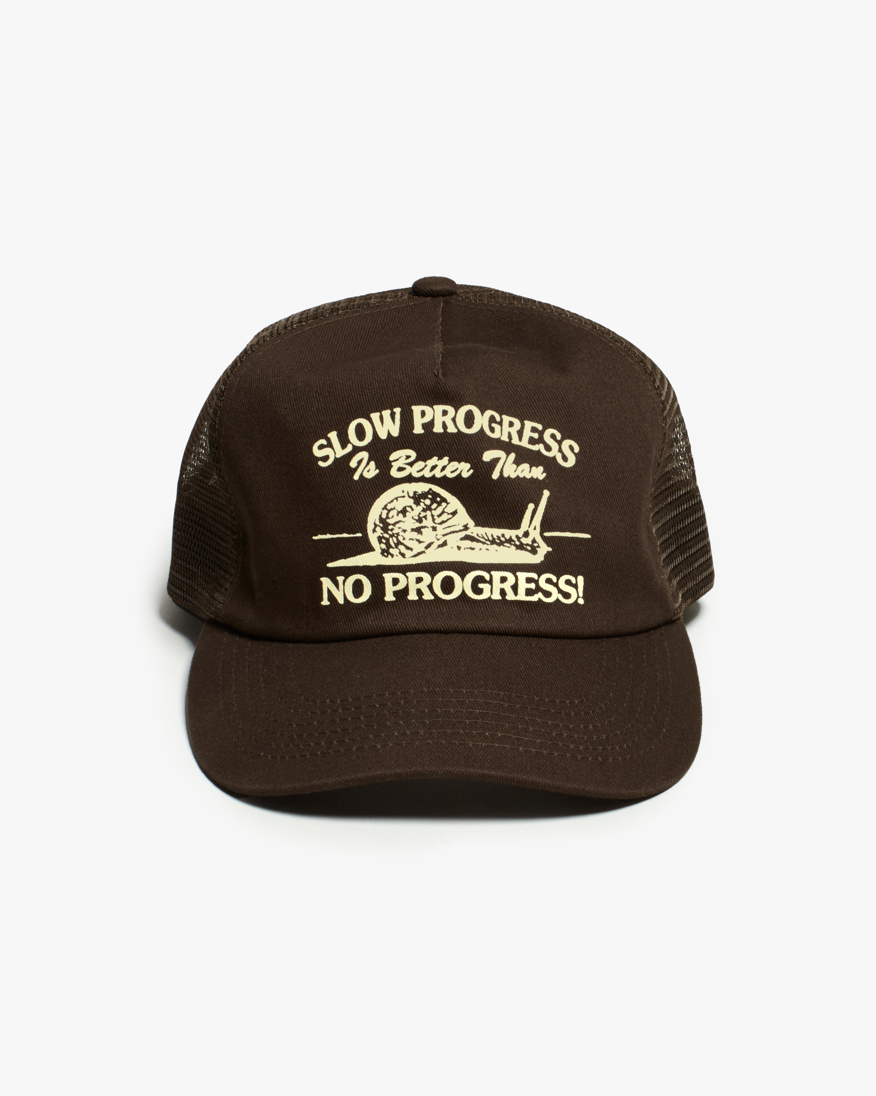 Slow Progress Trucker - Brown