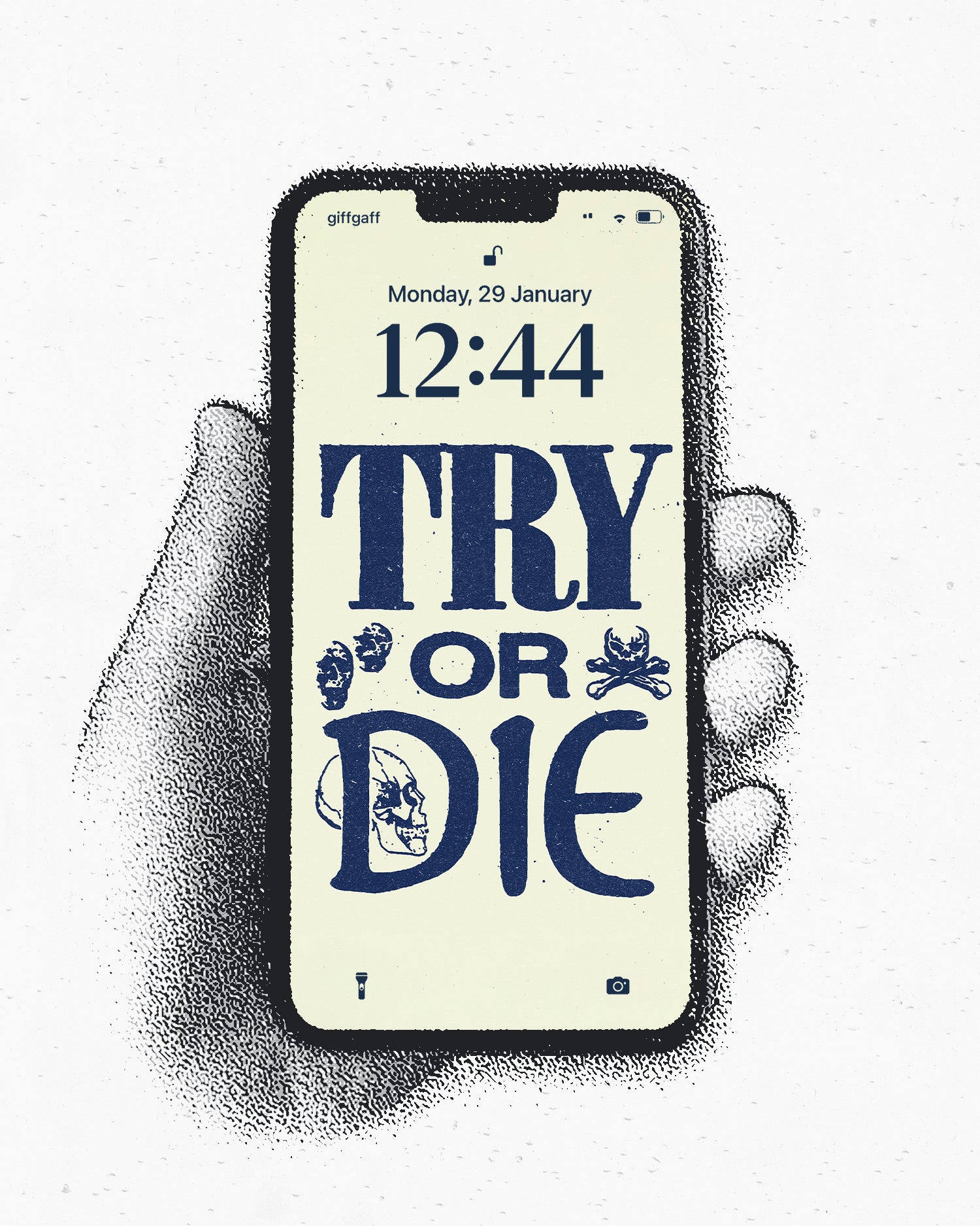 Try Or Die - Wallpaper