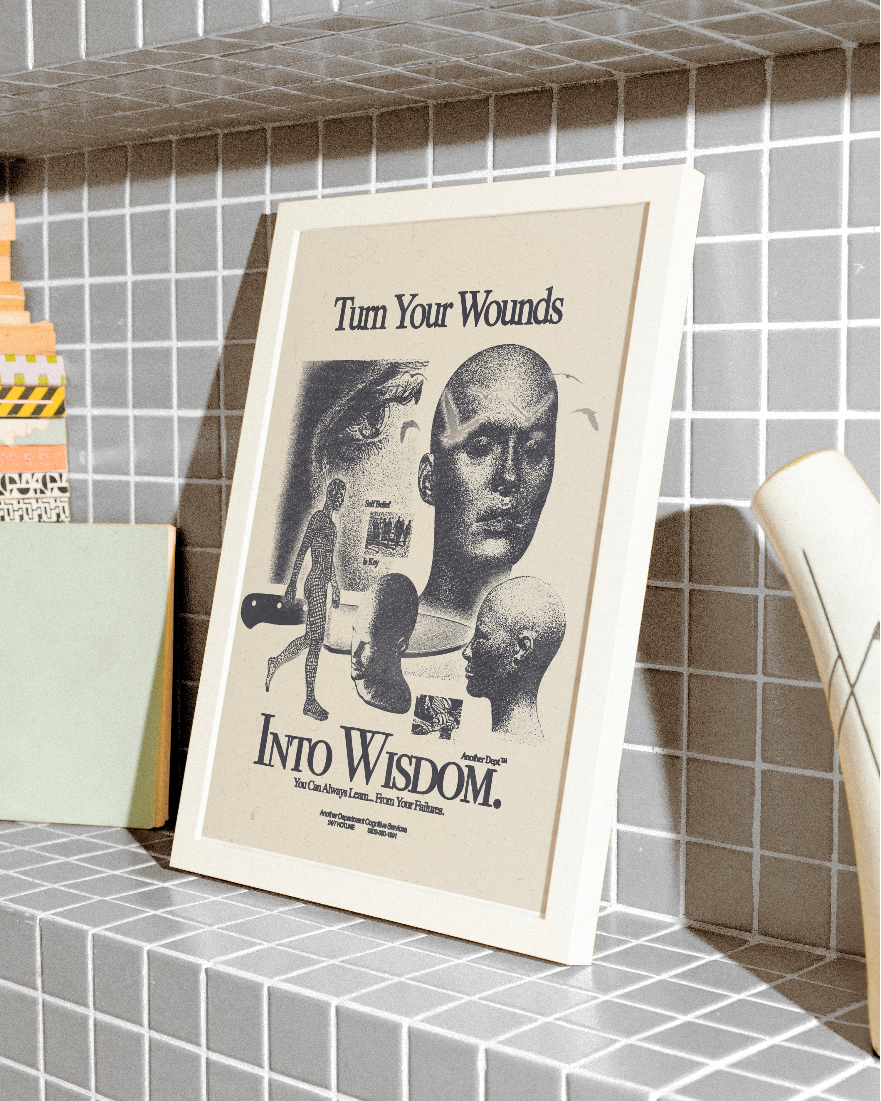 Turn Your Wounds Into Wisdom - Print