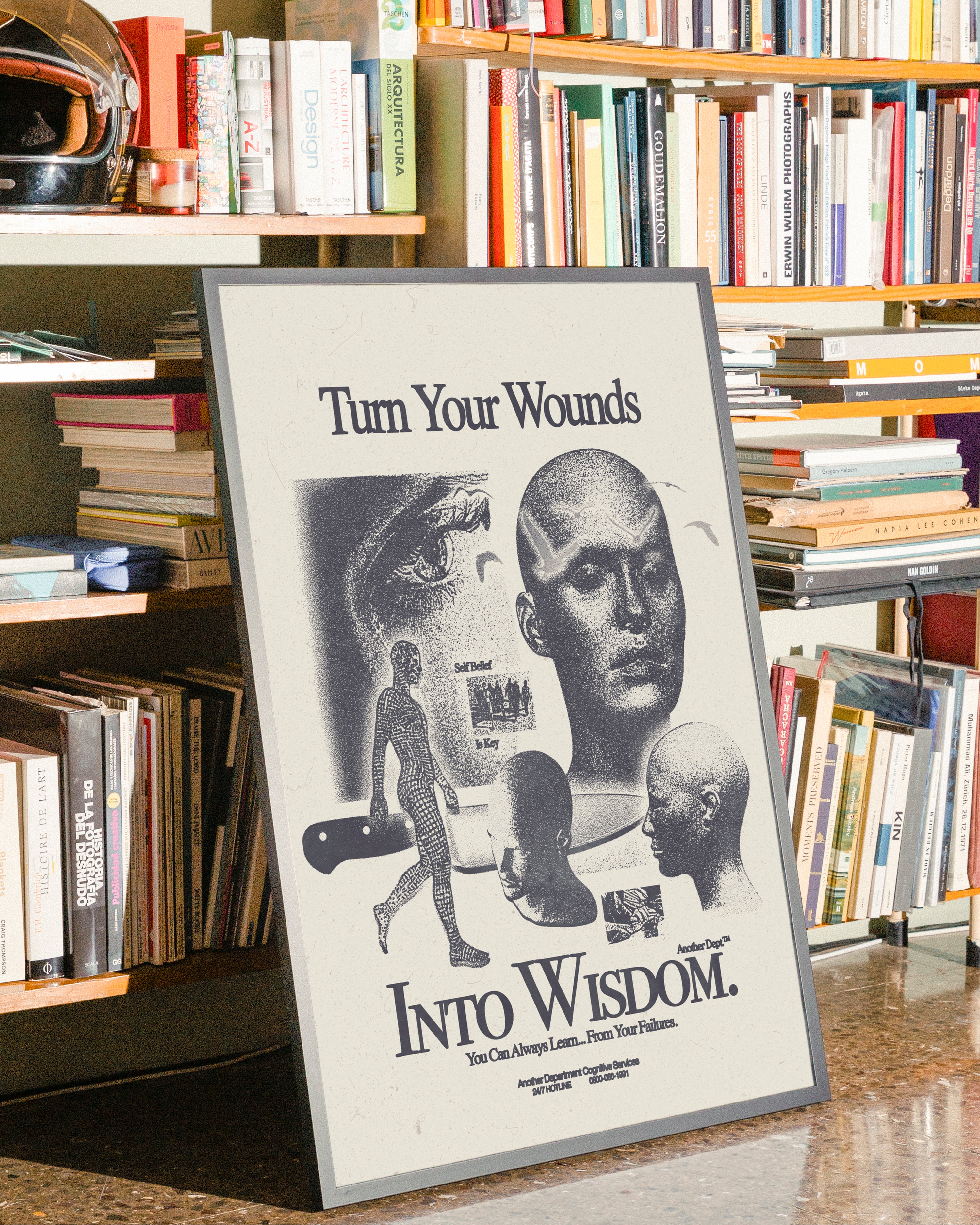 Turn Your Wounds Into Wisdom - Print