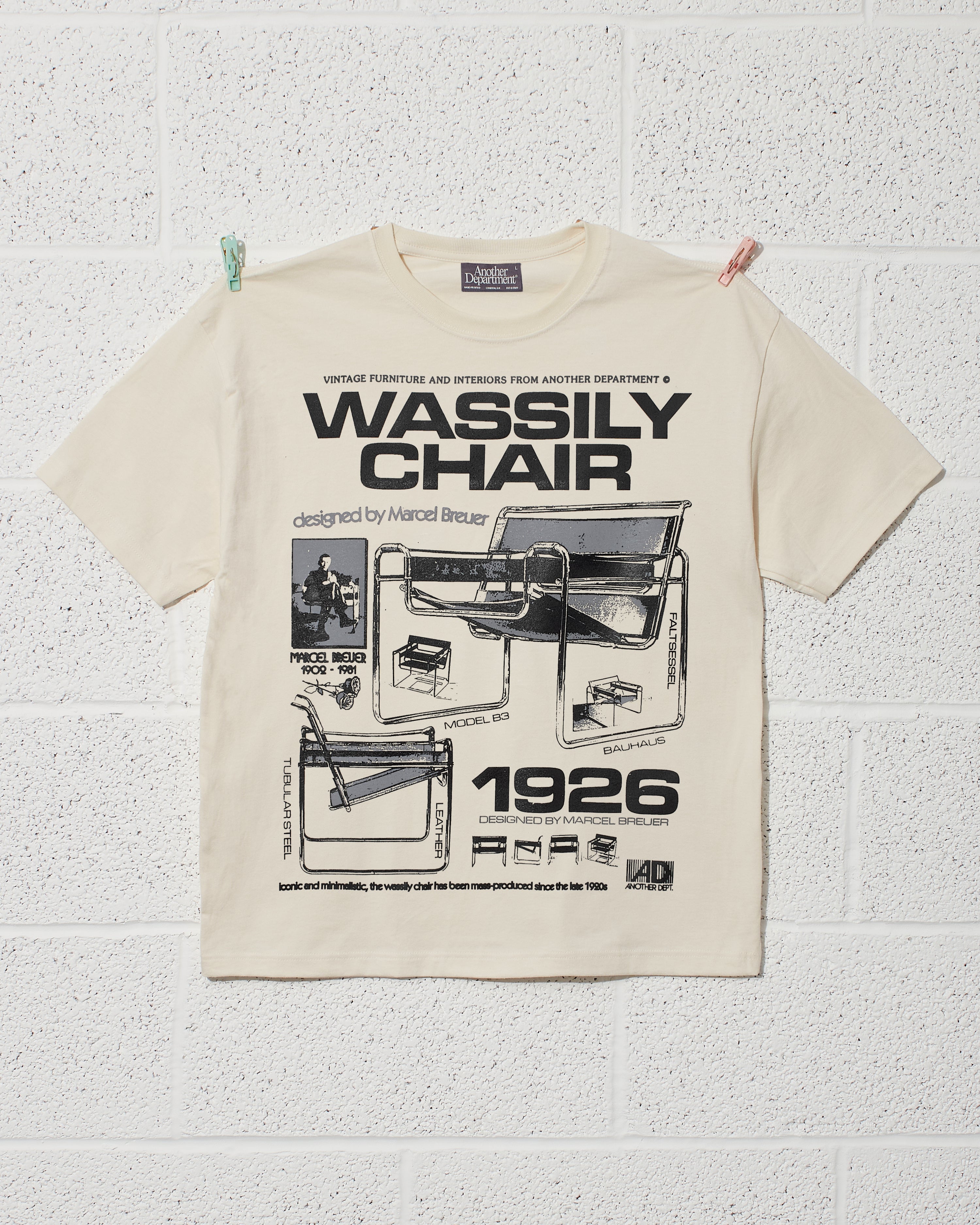 Wassily Chair T-Shirt - Stone