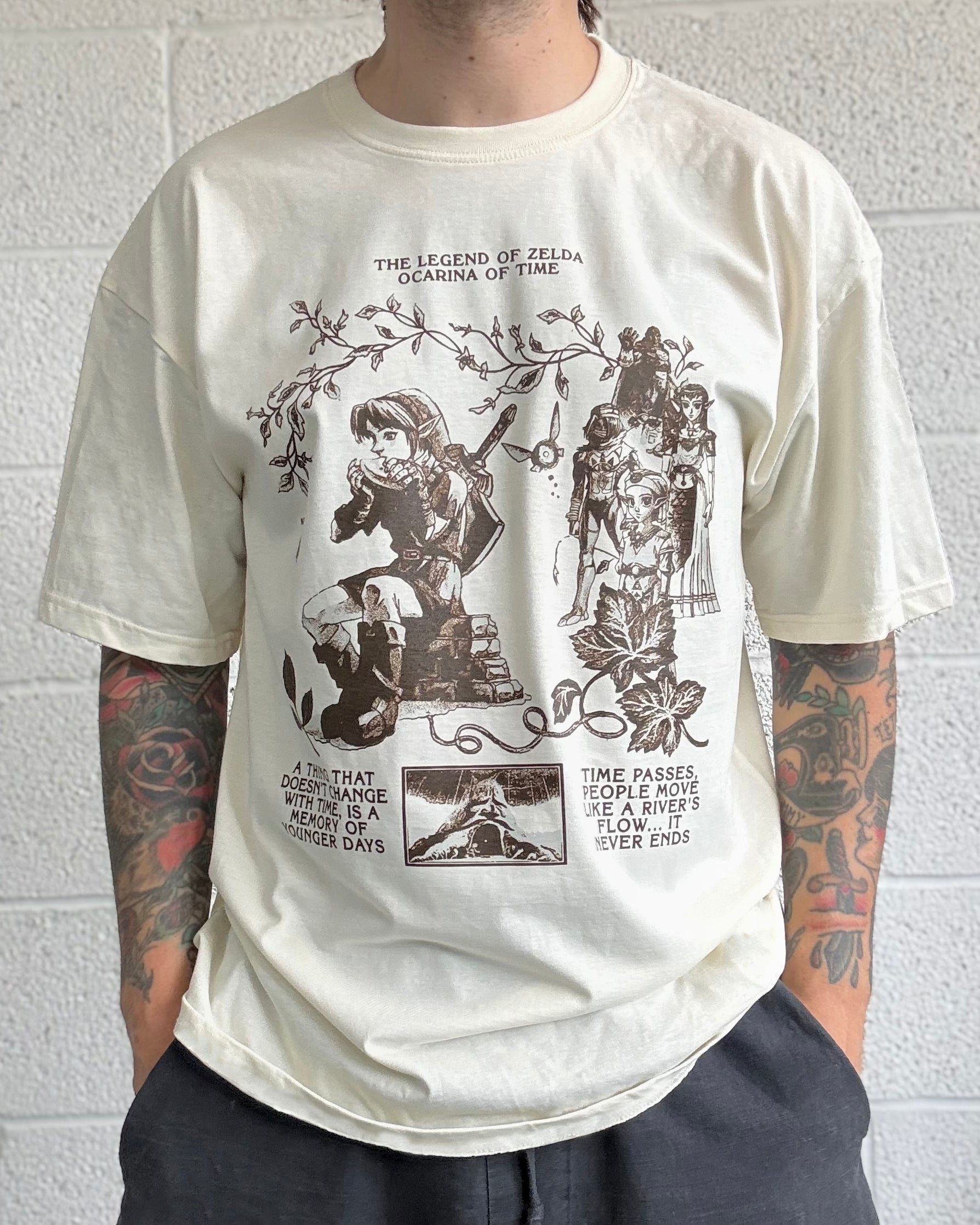 OCARINA T-Shirt - Stone